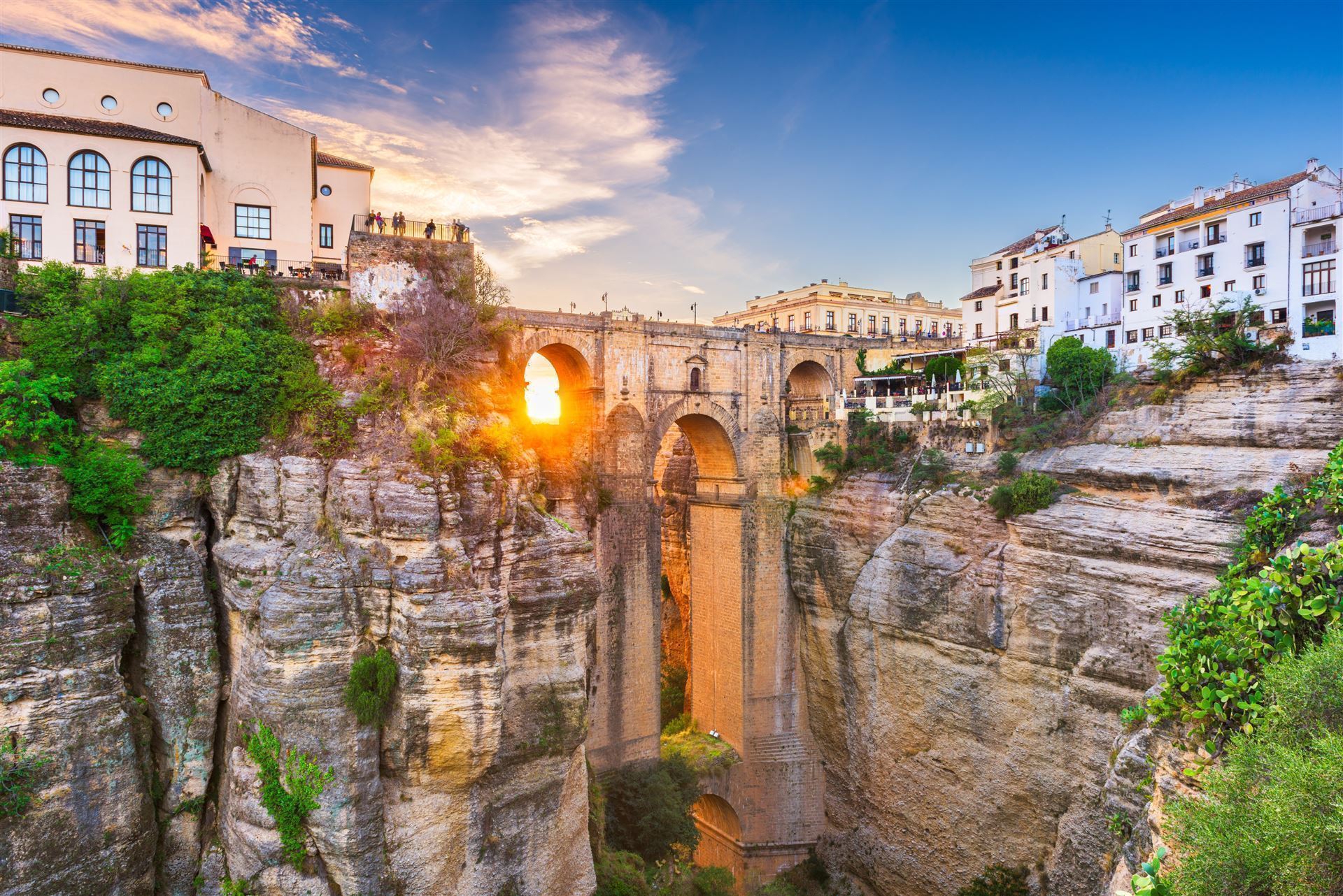 Andalusien Puente Nuevo Brücke Ronda