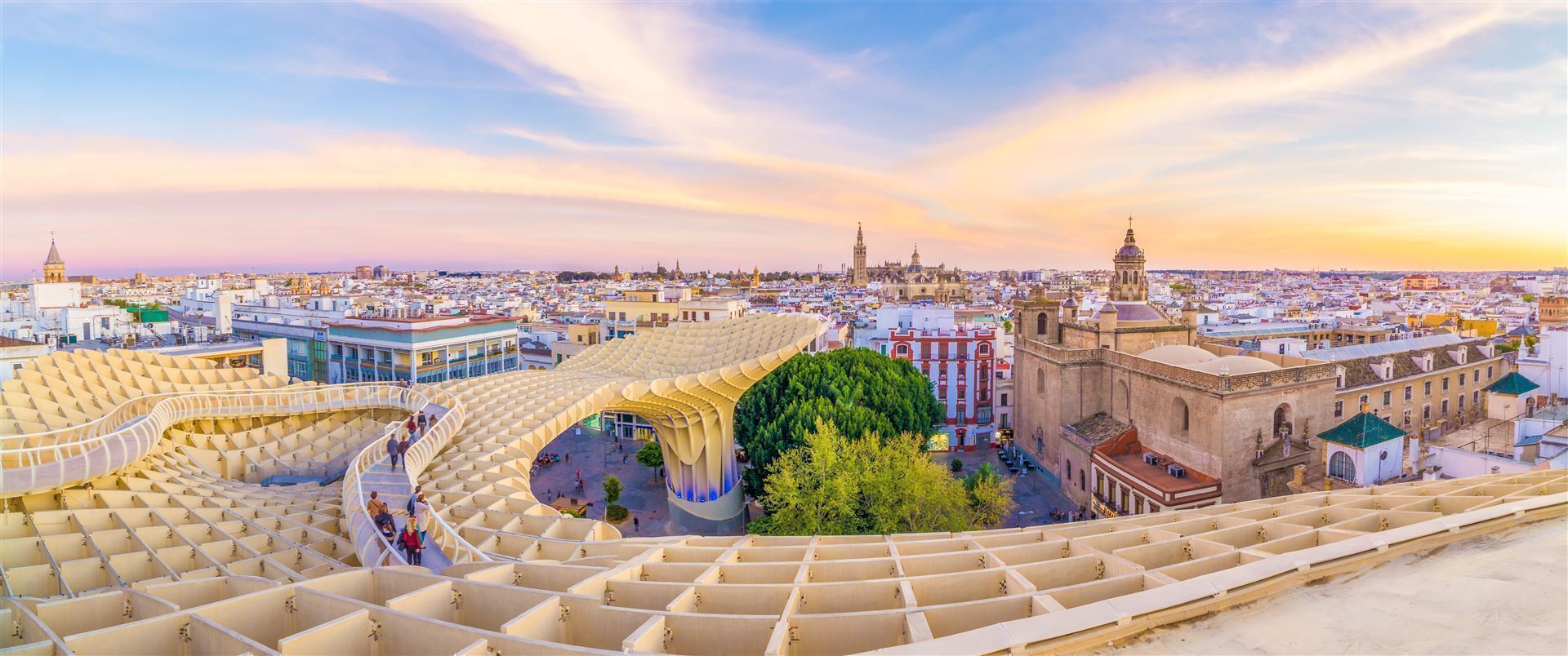 Andalusien Sevilla Metropol Parasol