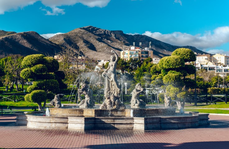 Brunnen in Torremolinos