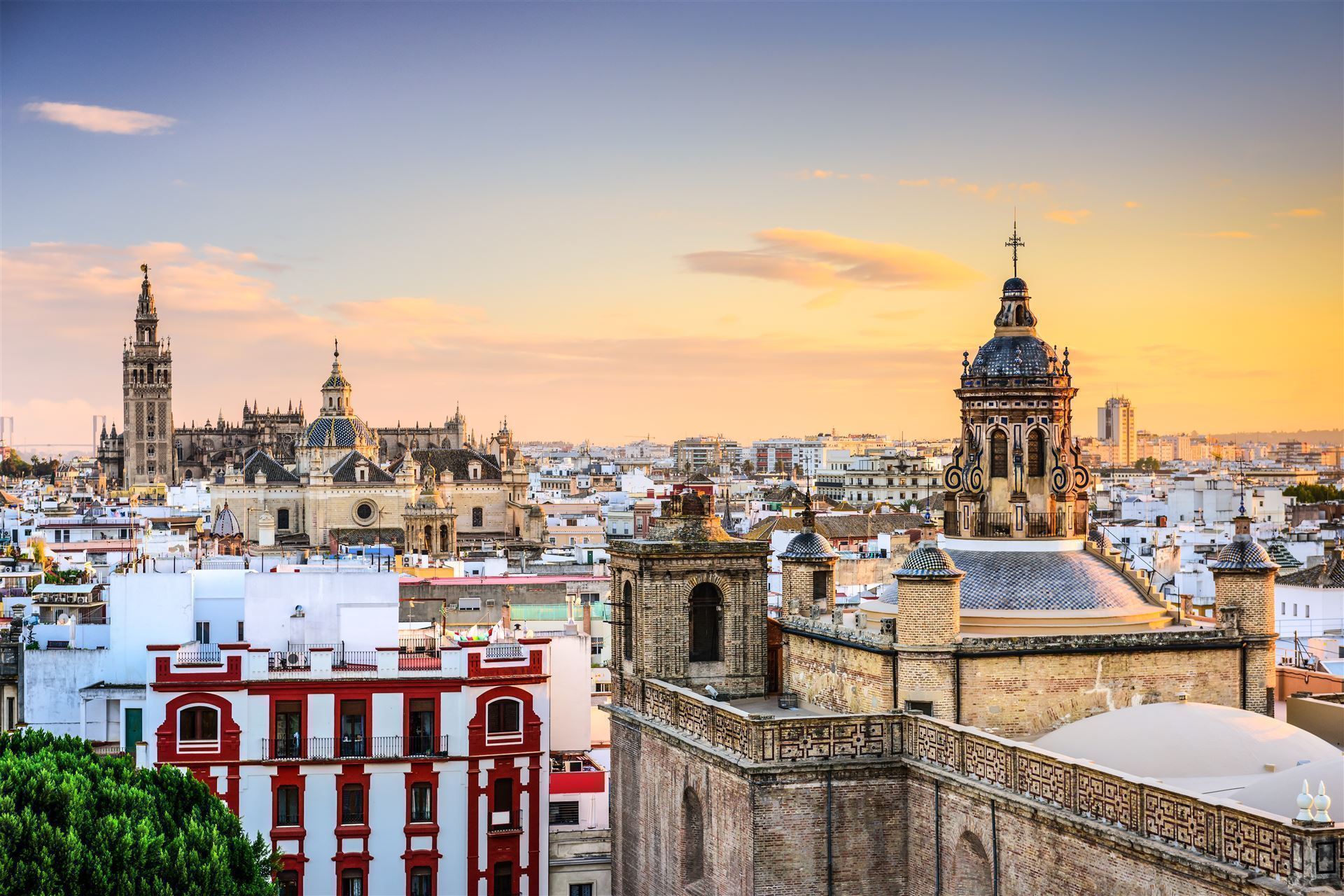 Andalusien Sevilla Skyline