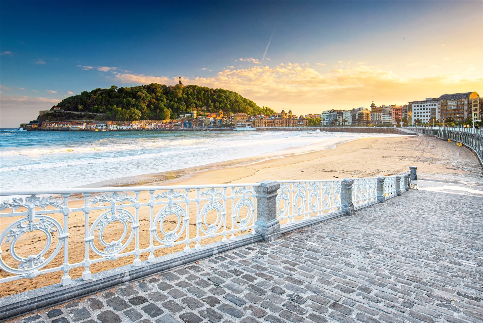 Strand in San Sebastian