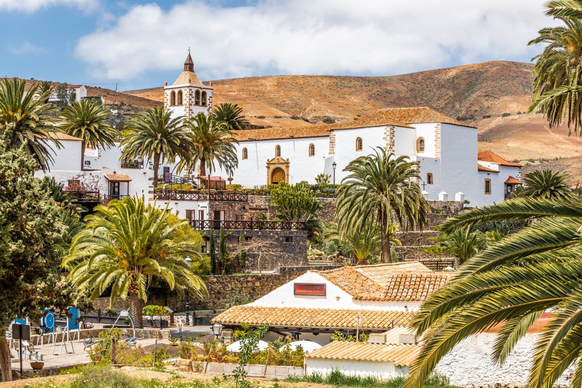 Kirche von Betancuria auf Fuerteventura, Spanien.
