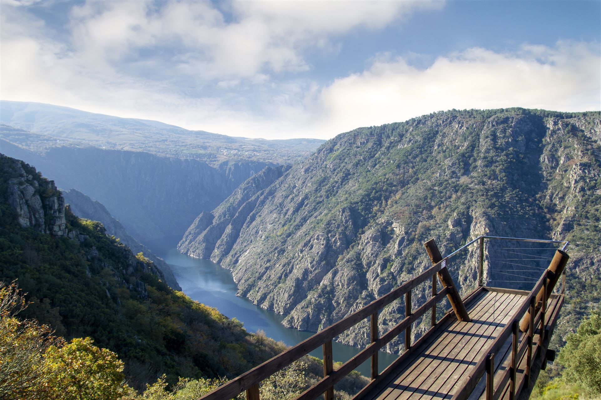 Naturgebiet Ribeira Sacra bei Ourense