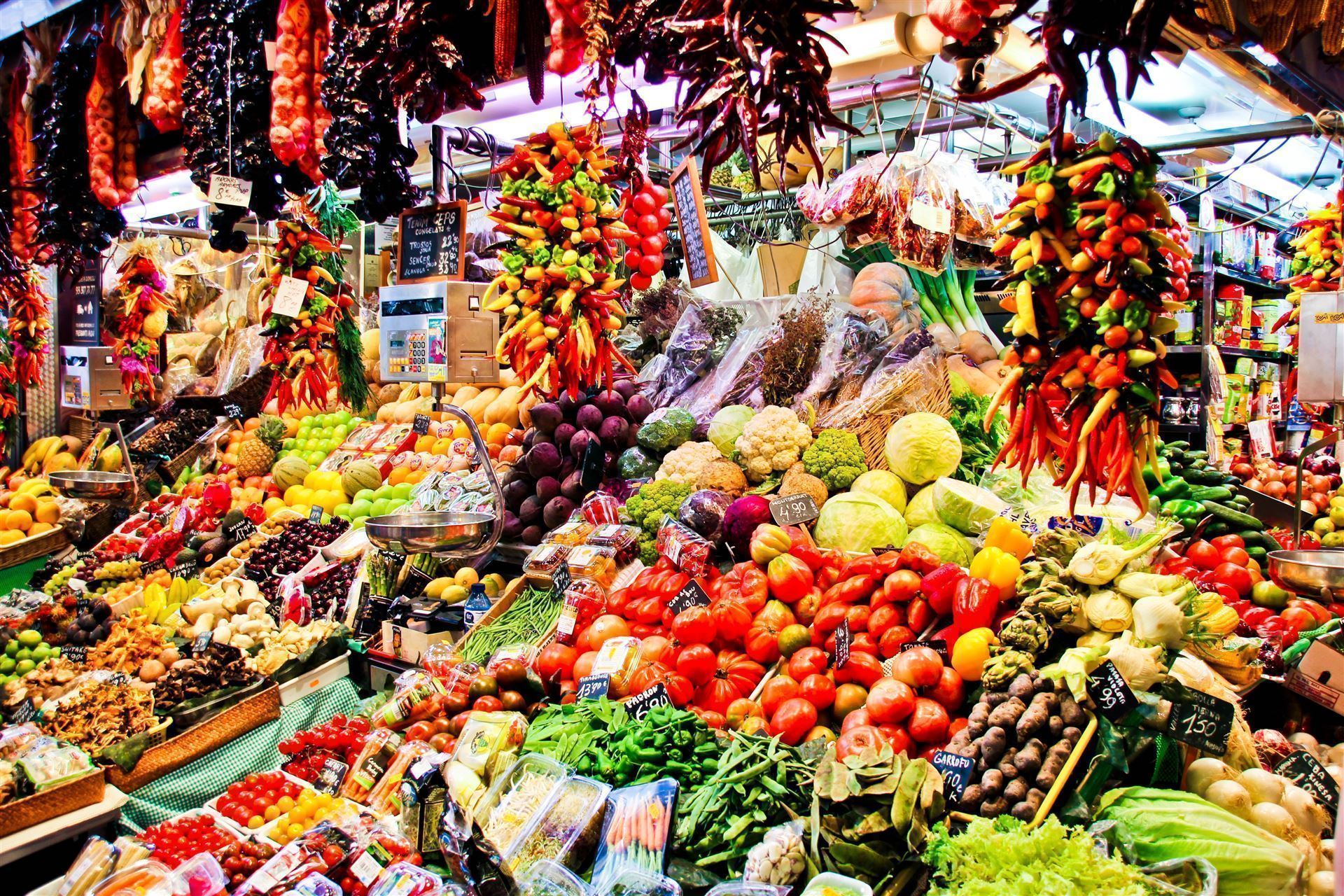 Barcelona Markt La Boqueria
