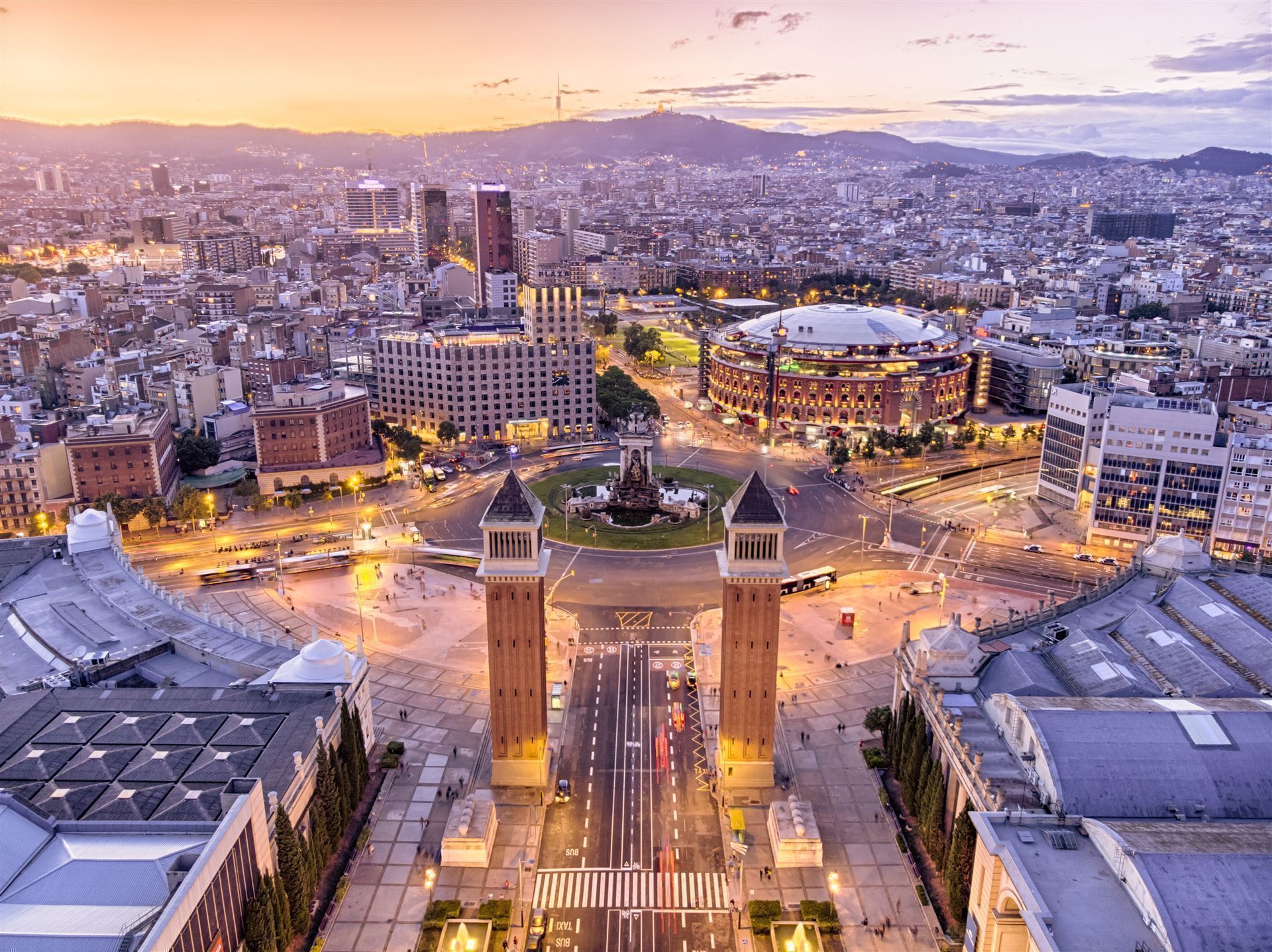 Barcelona Plaza de España