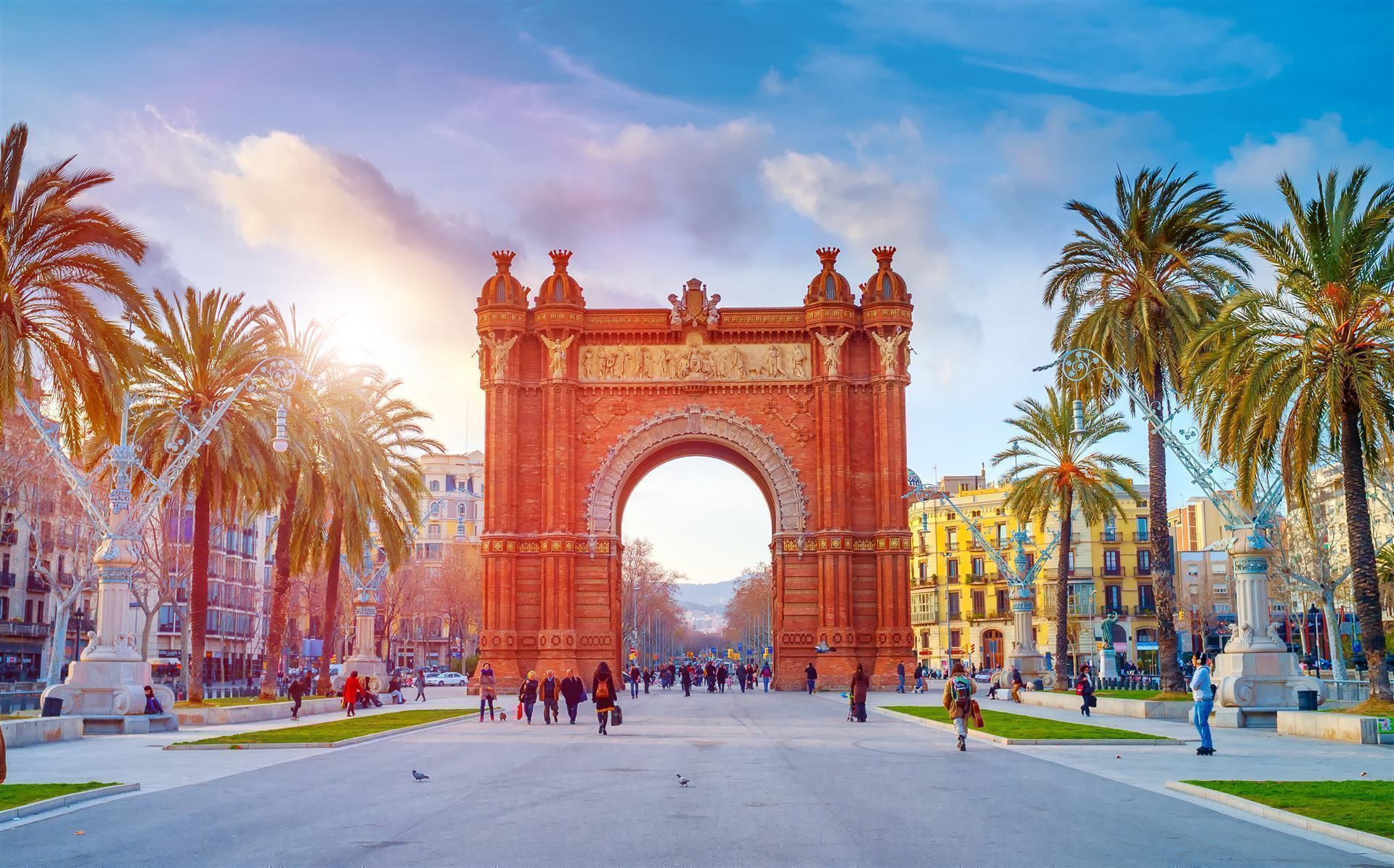 Triumphbogen in Barcelona
