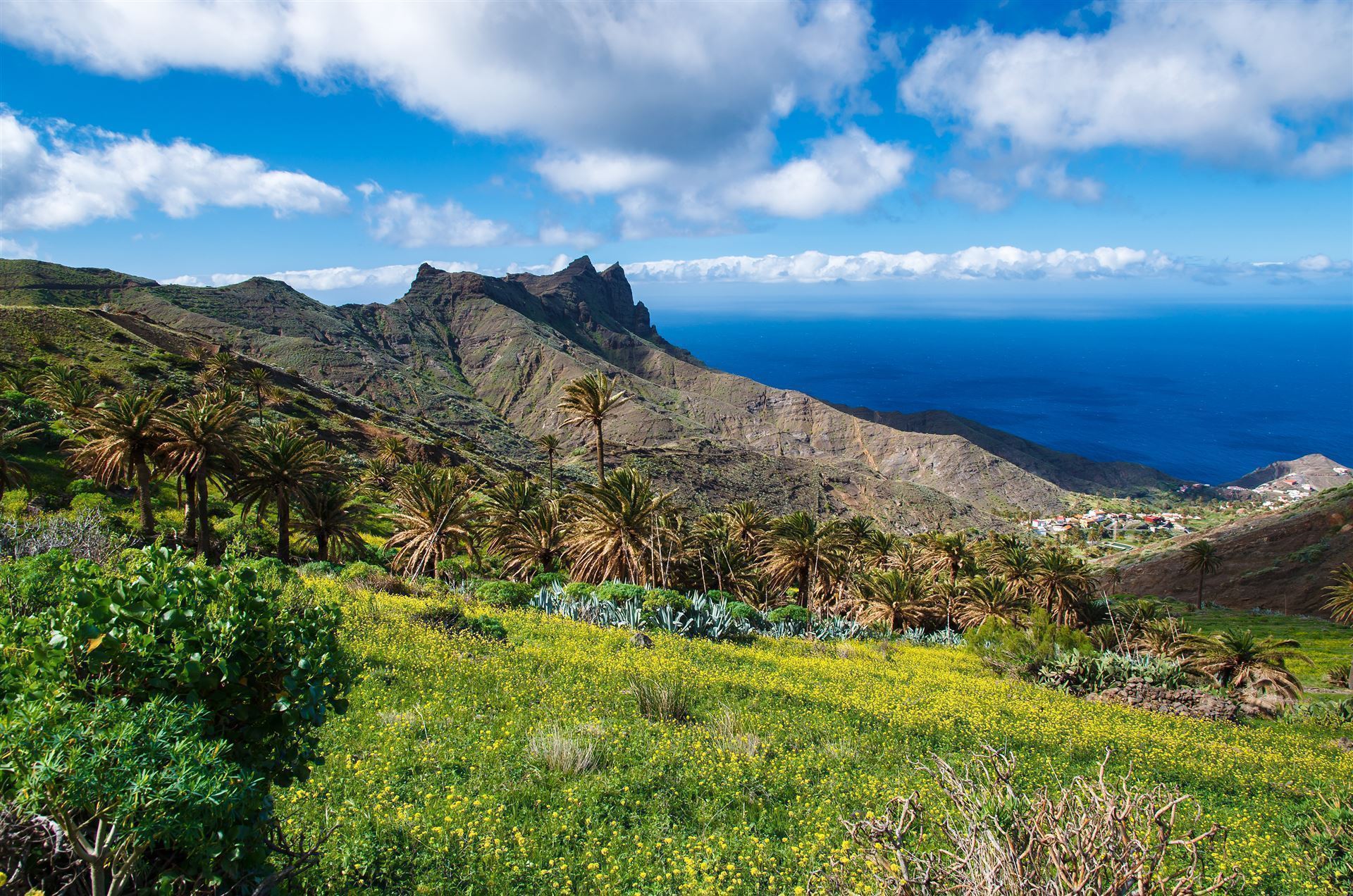Berglandschaft auf La Gomera