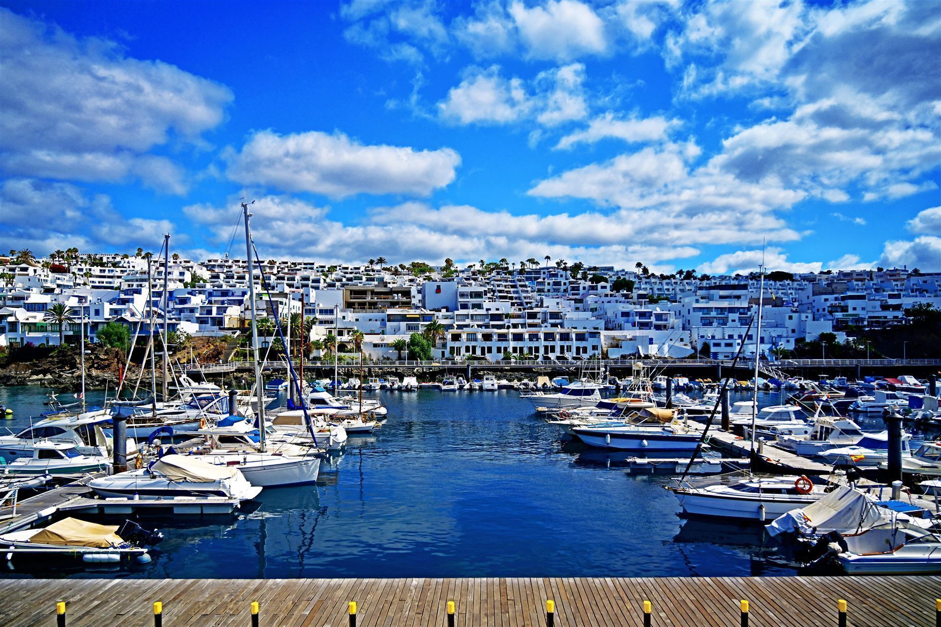 Lanzarote Hafen in Puerto del Carmen
