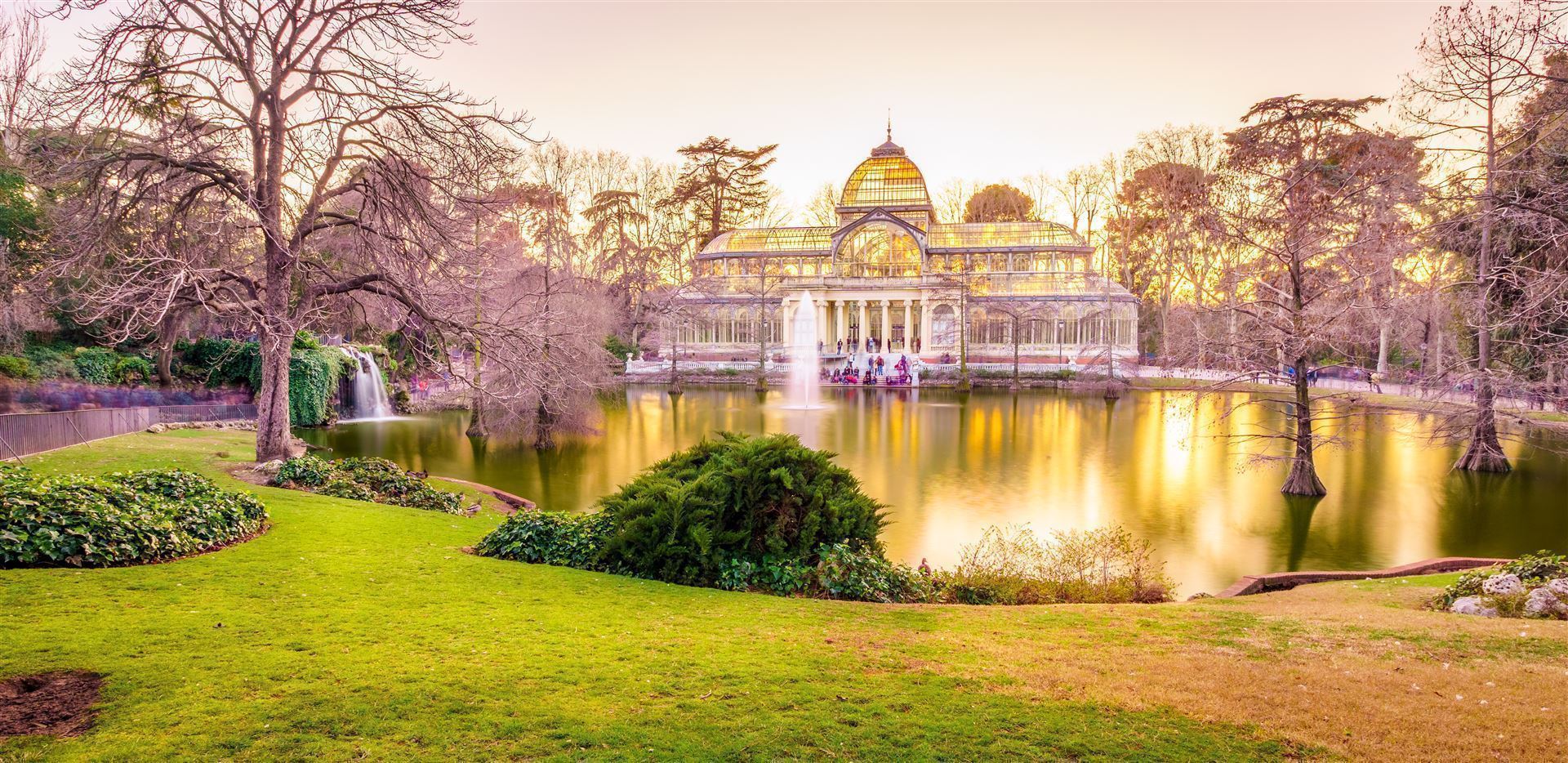 Madrid Kristall Palast im Retiro Park