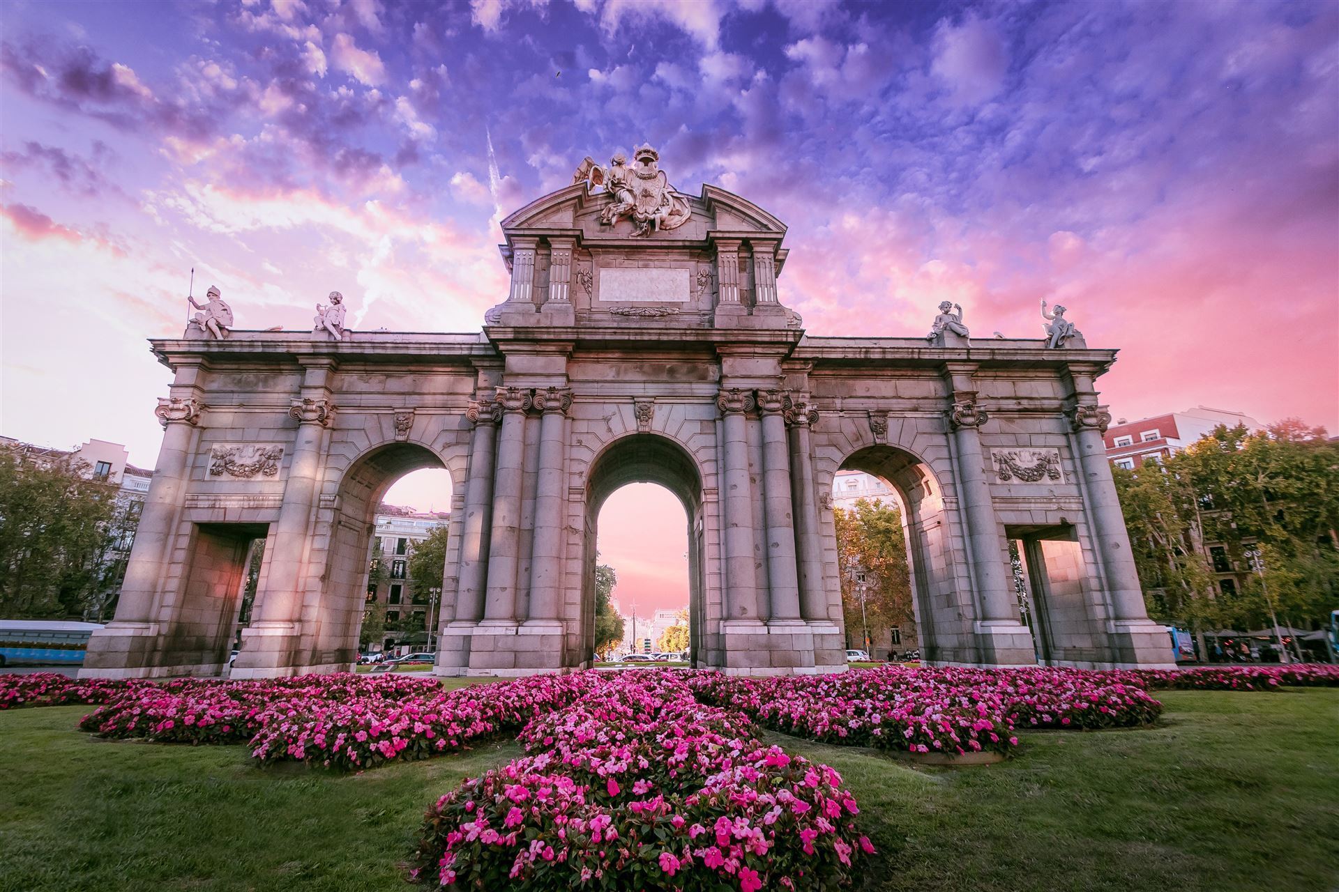 Madrid Denkmal Puerta de Alcalá