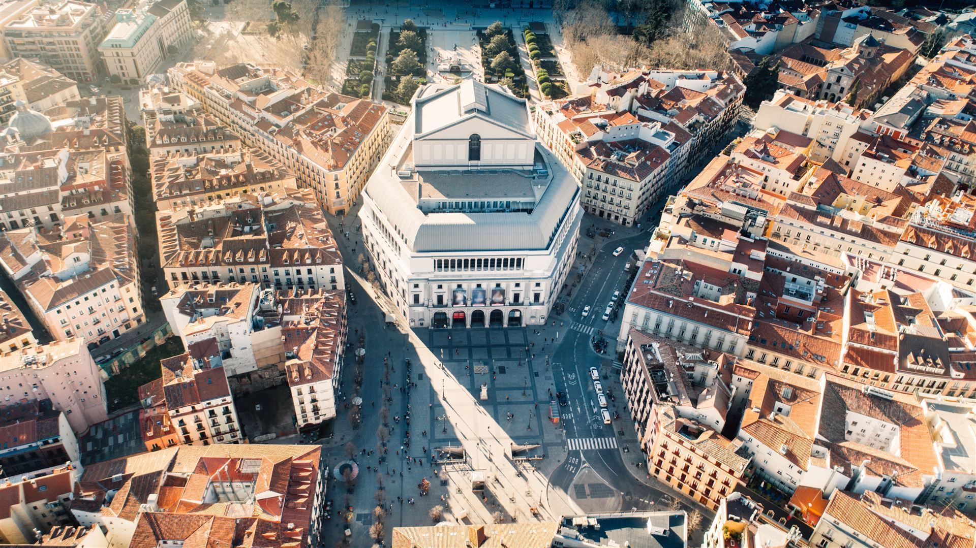 Madrid Teatro Real Luftansicht