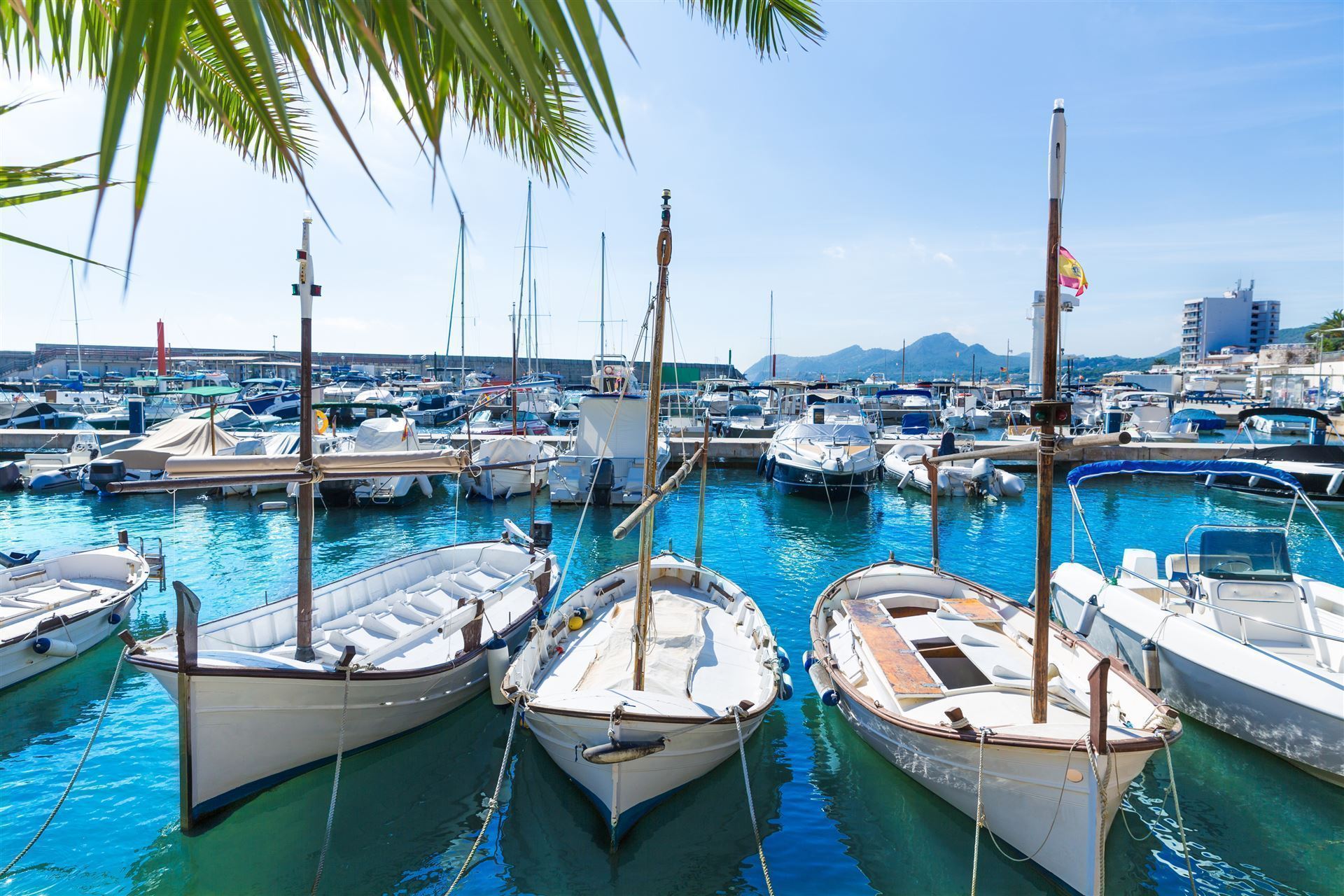 Spanien Mallorca Hafen Cala Rajada