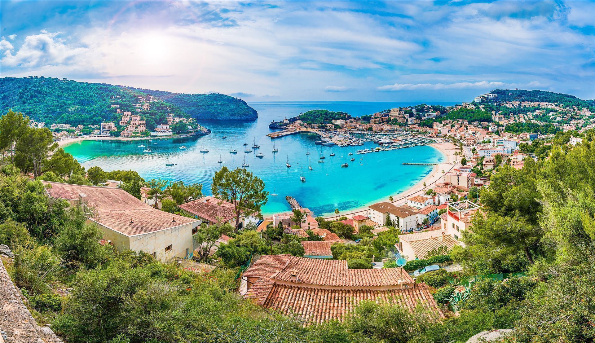 Mallorca Hafen in Port de Soller