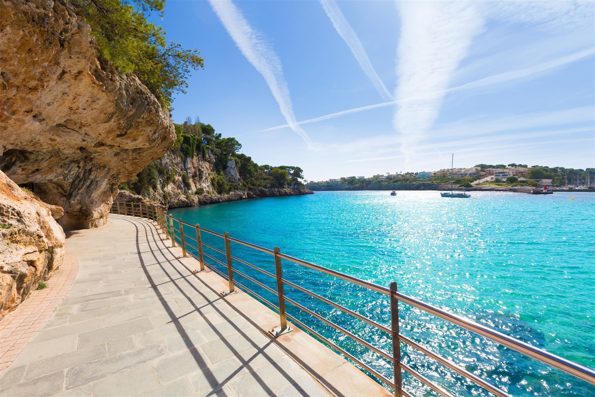 Spanien Mallorca Strand Porto Cristo in Manacor