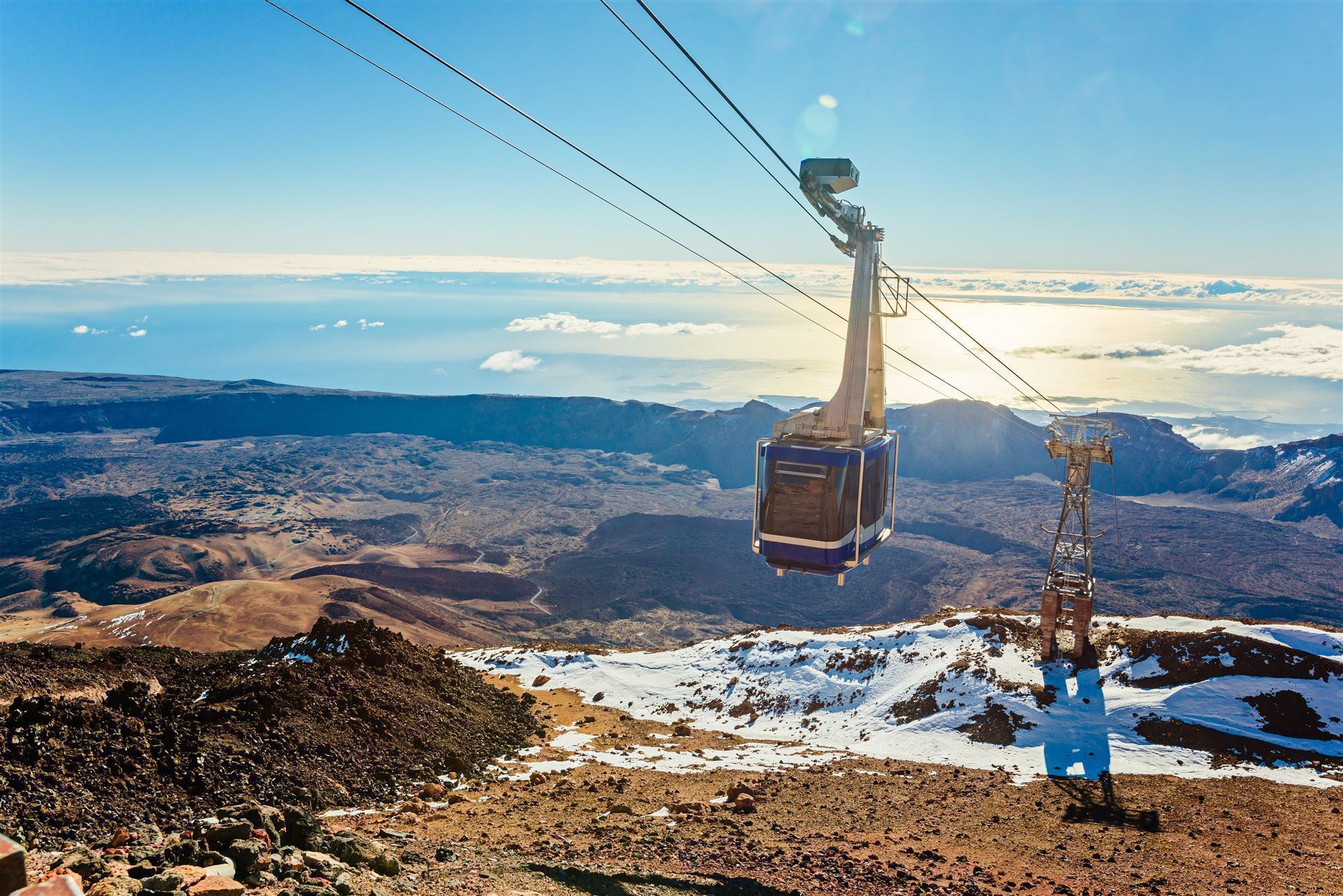 Seilbahn zum Teide