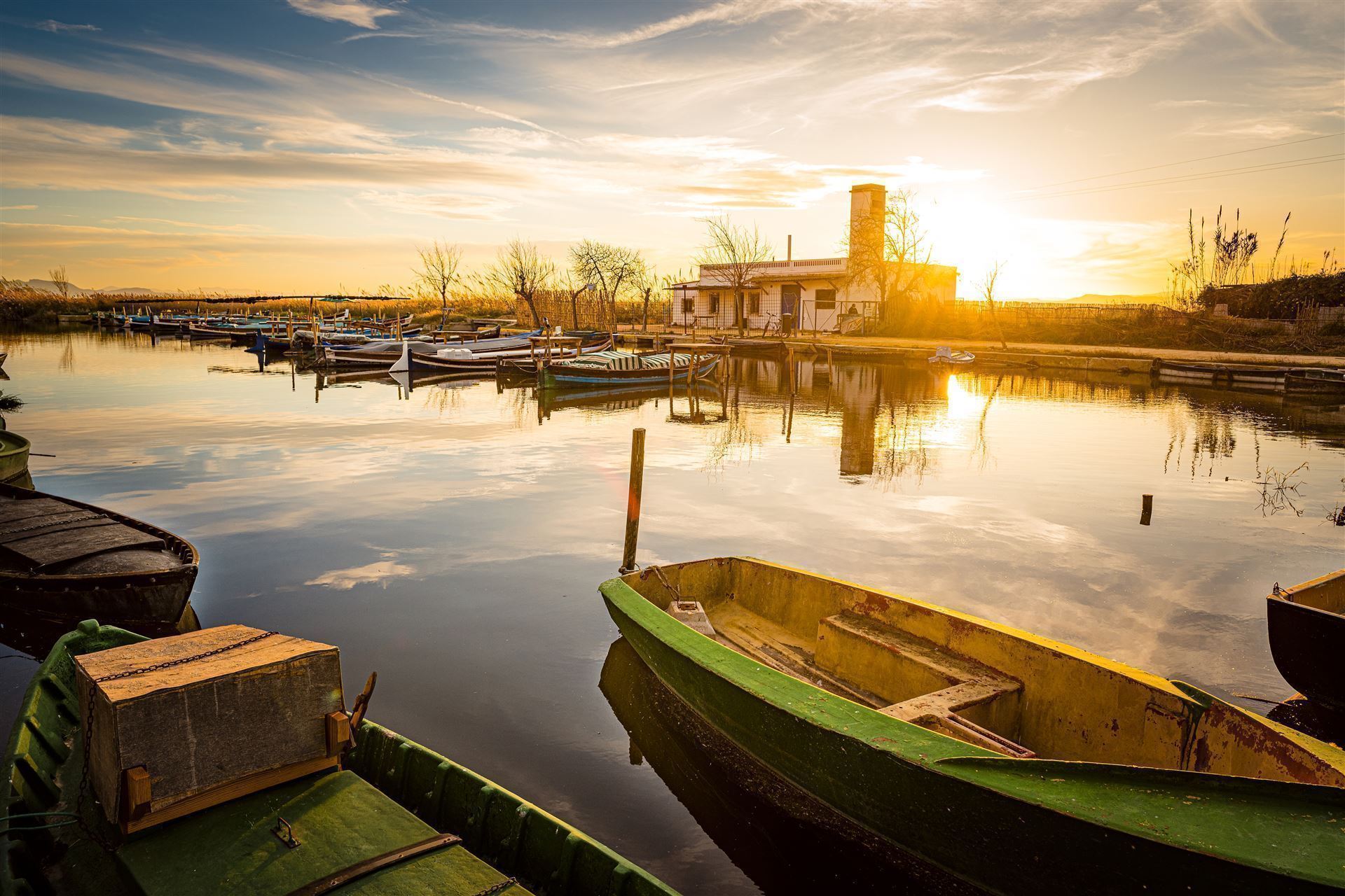 Valencia Lagune von Albufera