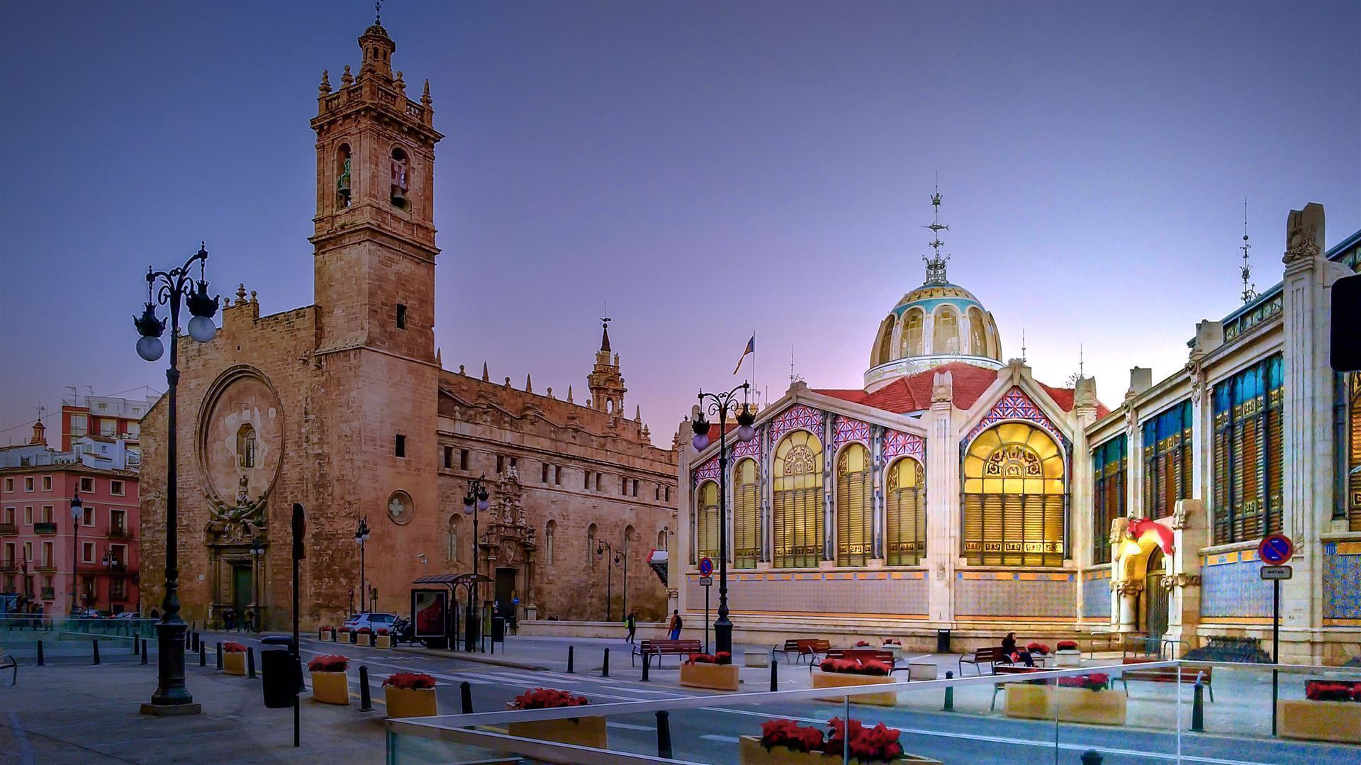 Zentrale Markt in Valencia 