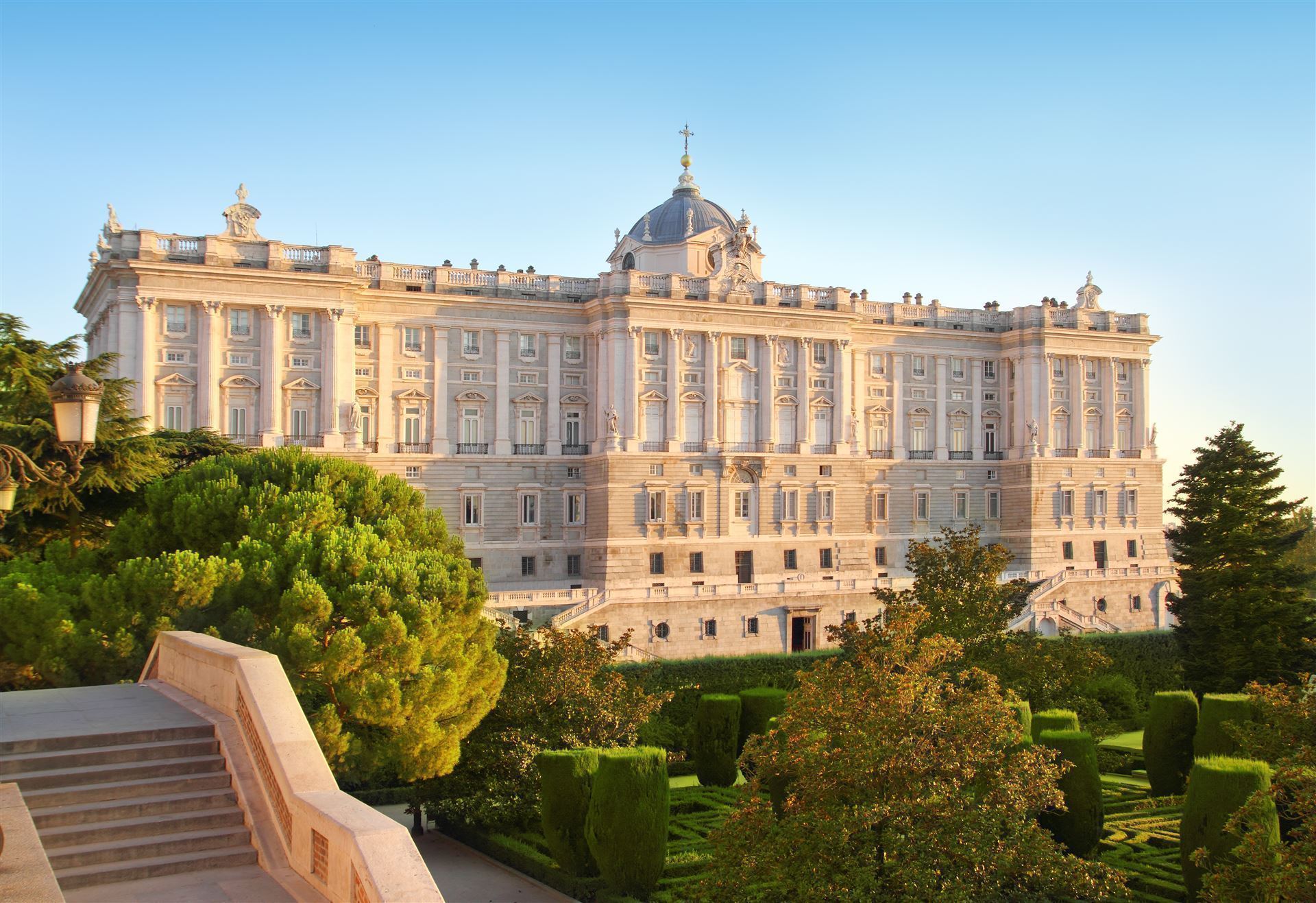 Madrid Palacio de Oriente Denkmal