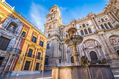 Andalusien Kathedrale in Malaga