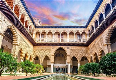 Andalusien Sevilla Alcazar