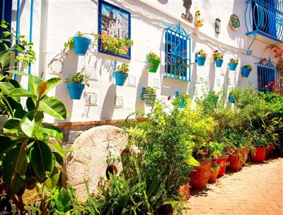 Straße in Torremolinos