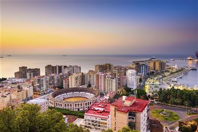 Andalusien Malaga Seeblick