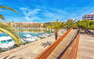 Spanien Mallorca Hafen Alcudia
