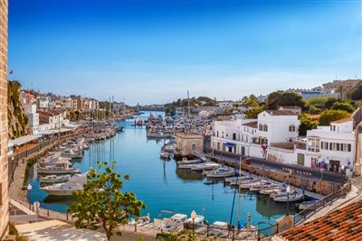Hafenstadt Ciutadella auf Menorca