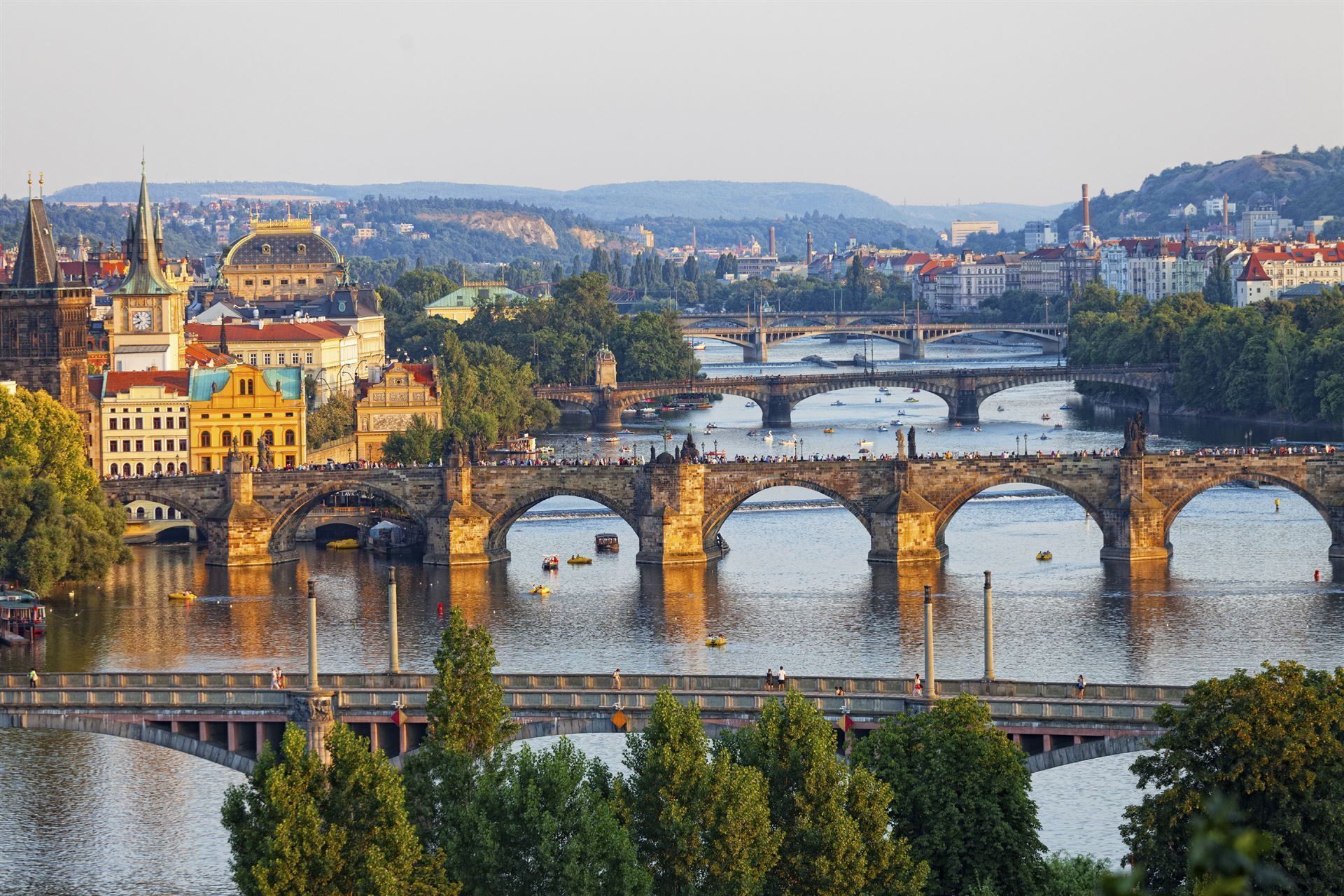 Tschechien Prag Karlsbrücke