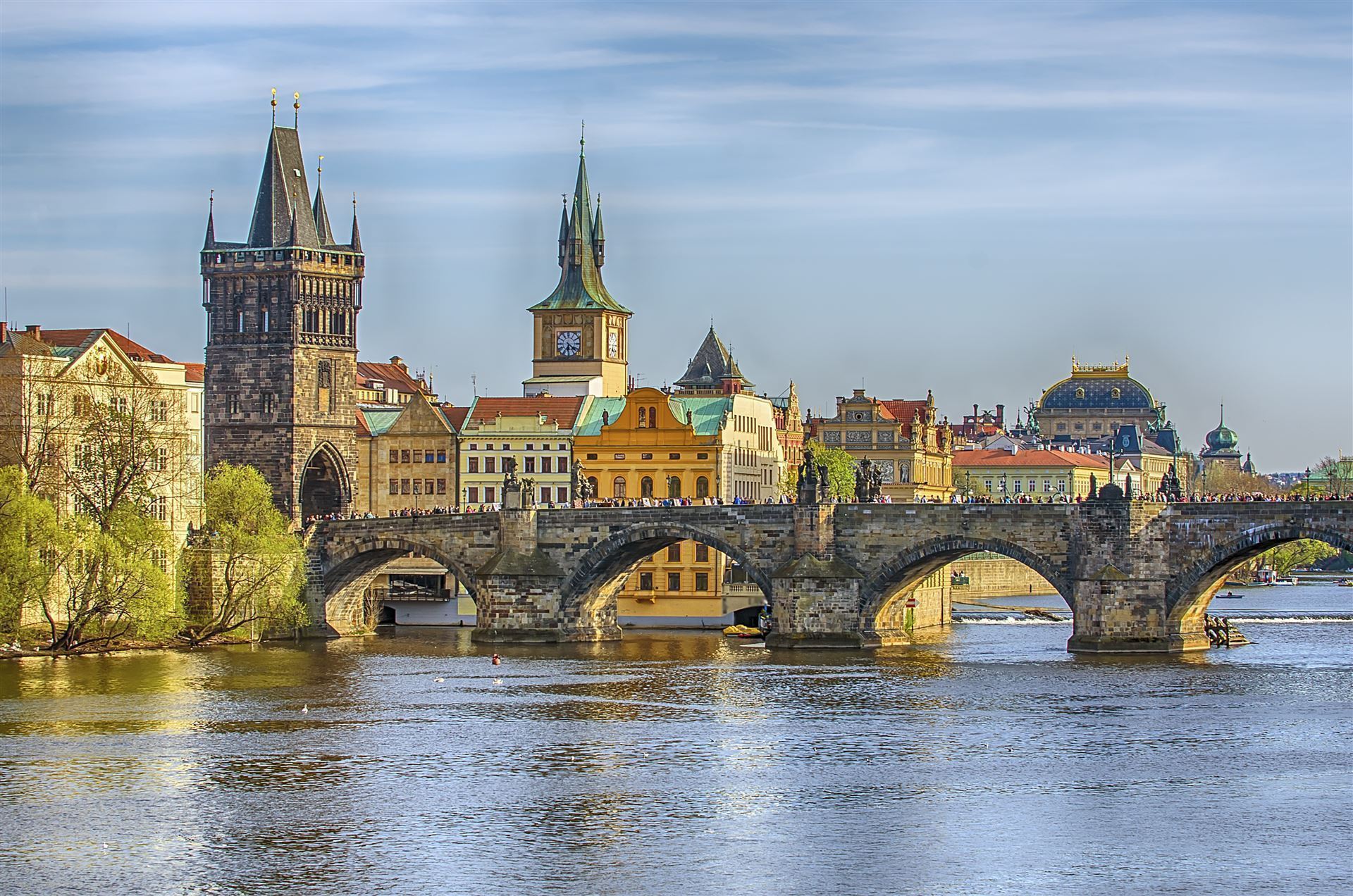 Tschechien Prag Karlsbruecke