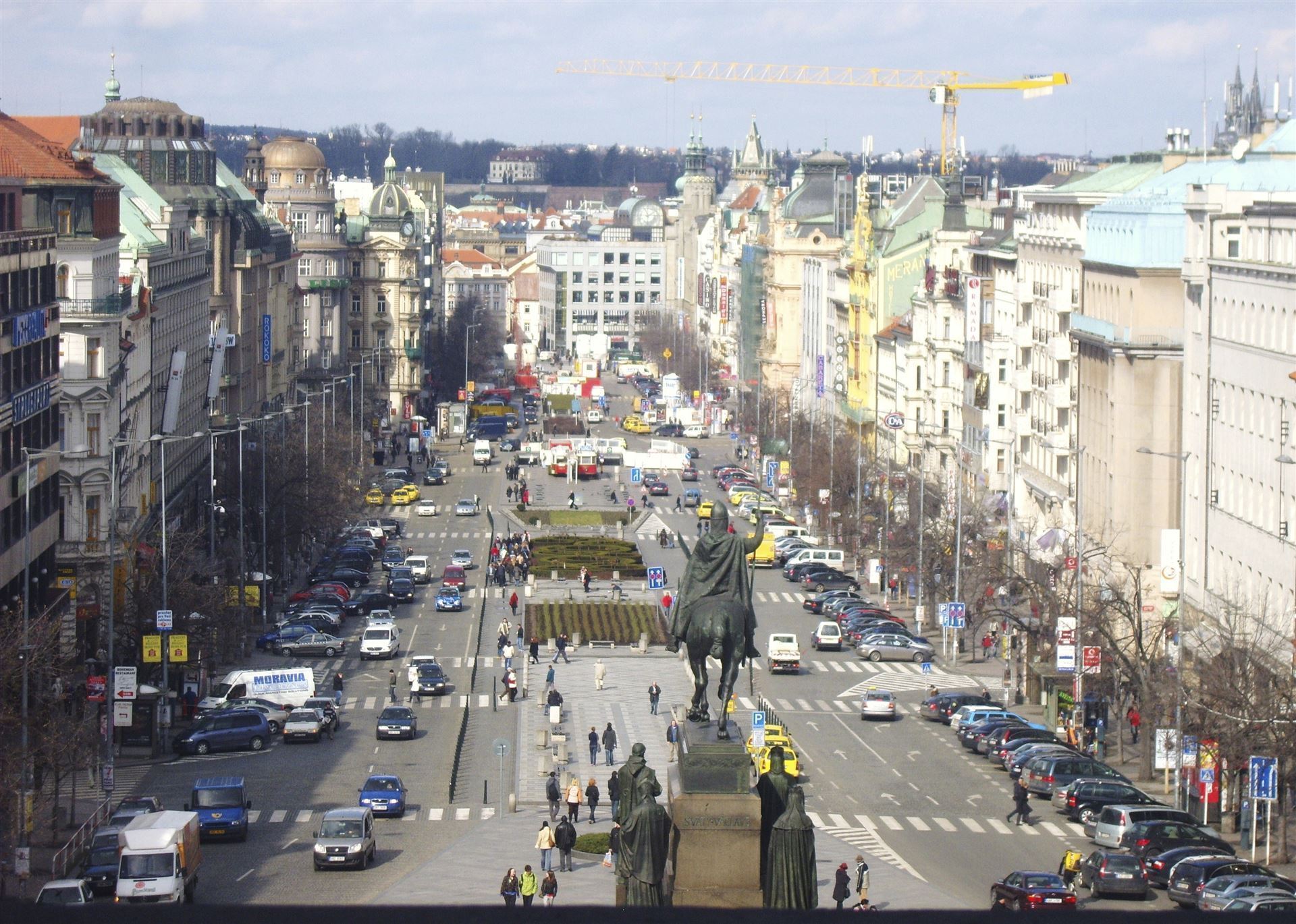Tschechien Prag Wenzelsplatz