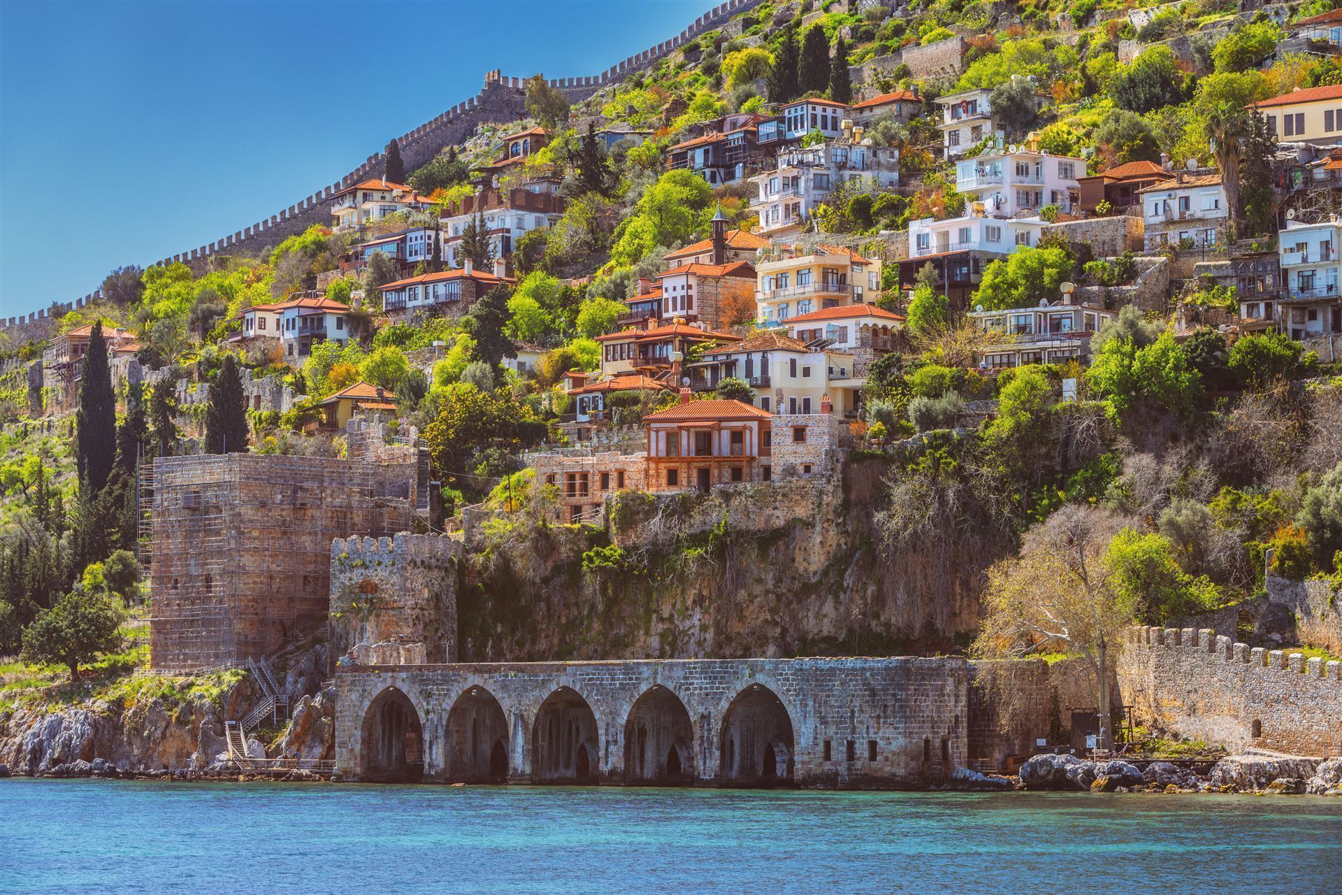 Altstadt von Alanya, Türkei