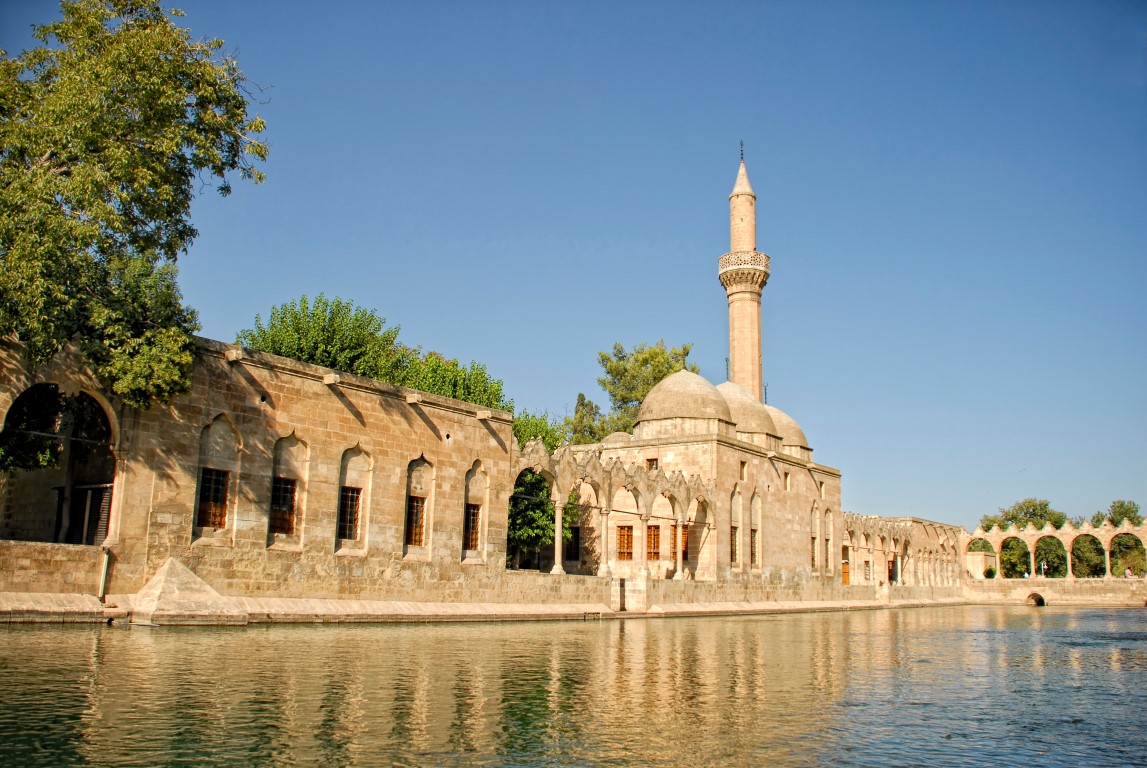 Halil Rahman Moschee in Sanliurfa, Türkei