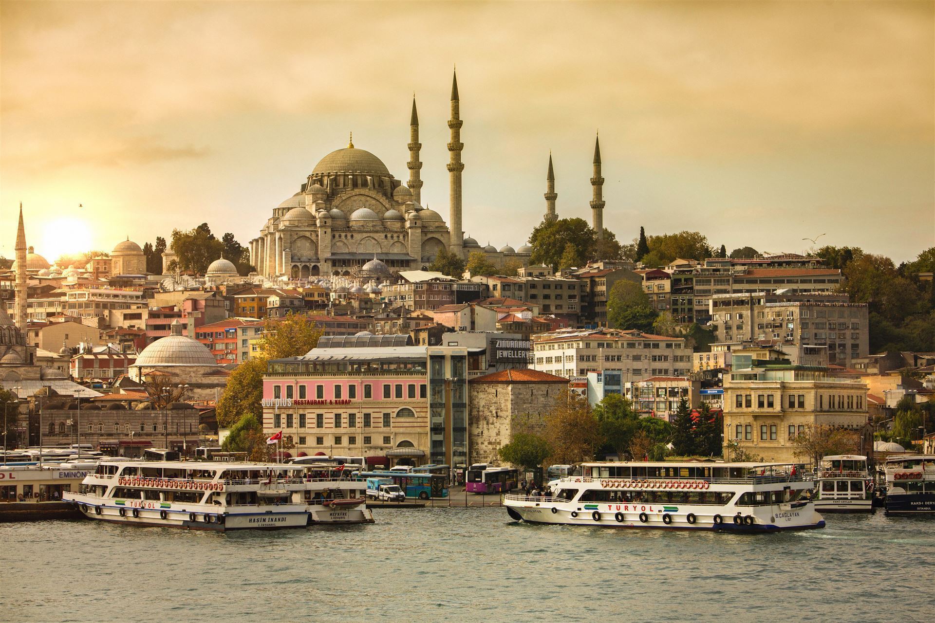 Istanbul Sonnenuntergang
