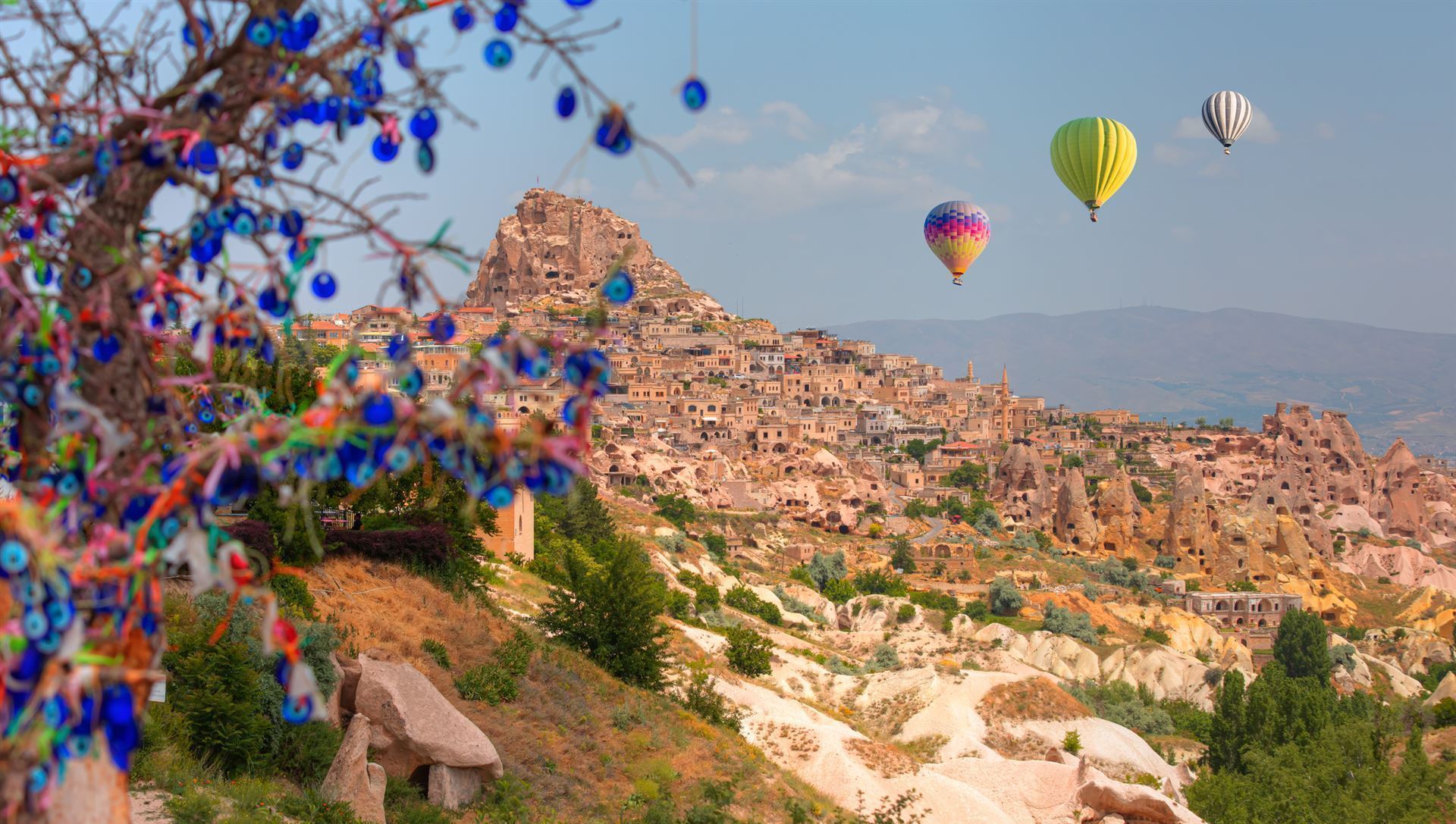 Taubental mit Heißluftballons