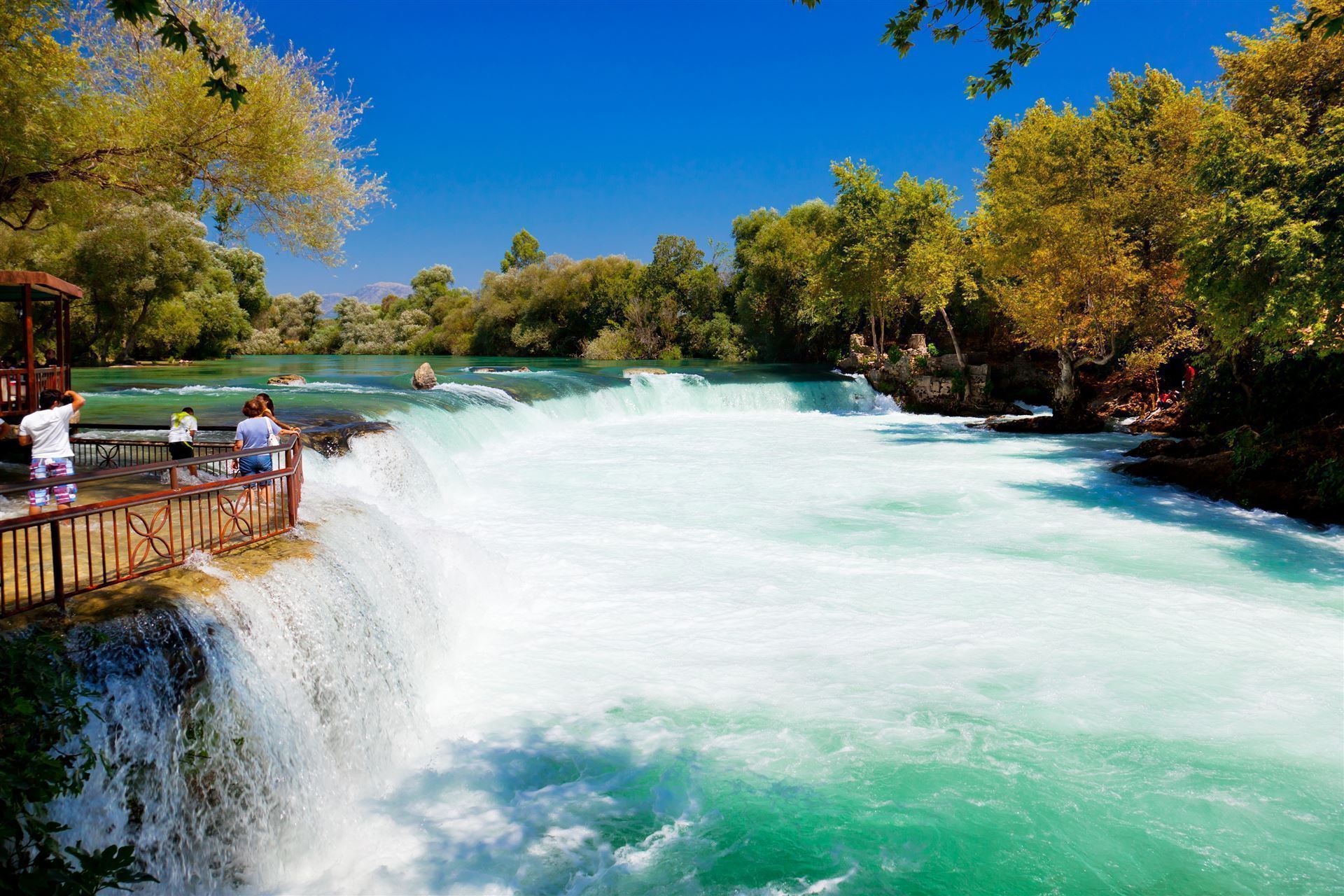 Manavgat-Wasserfall in der Türkei