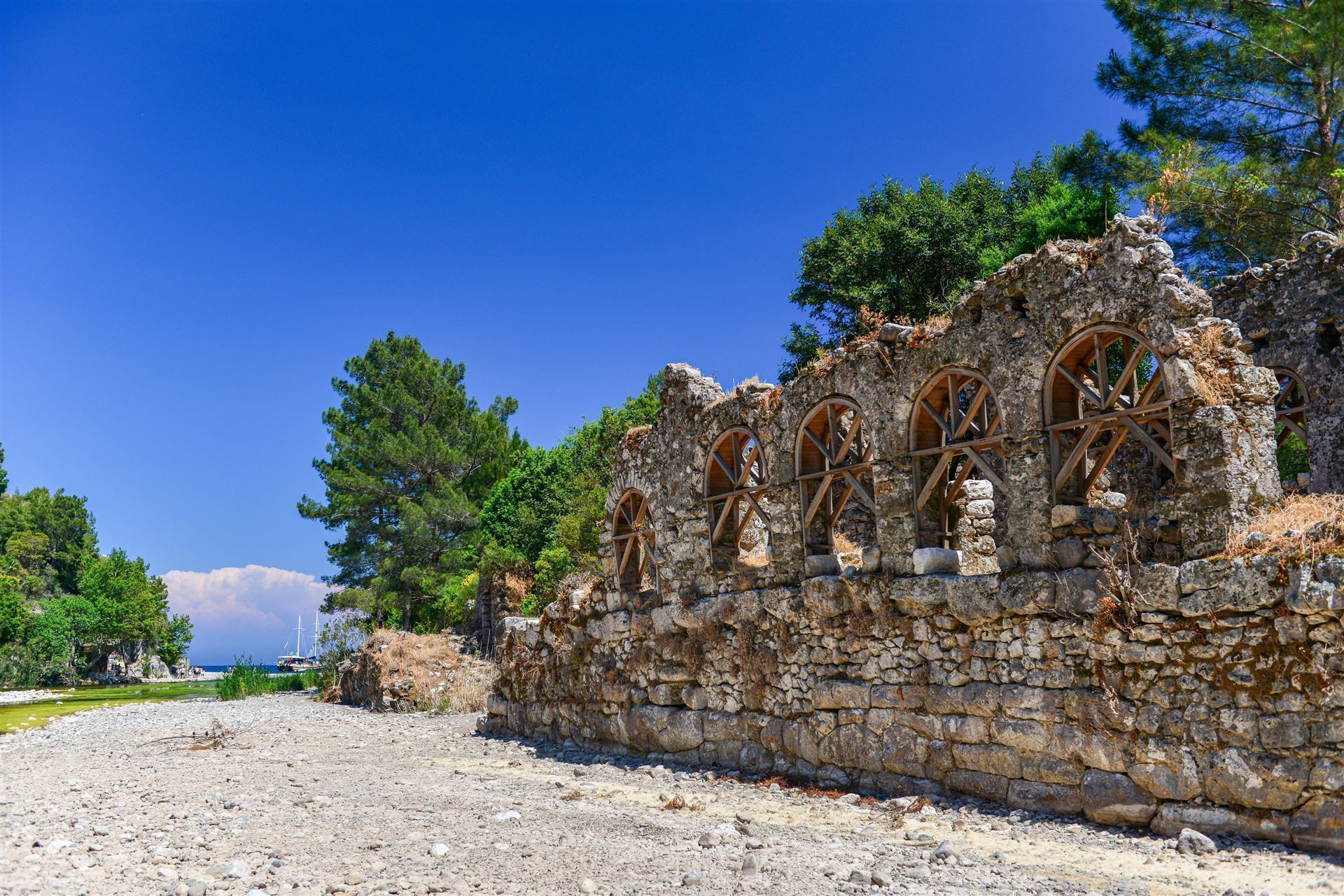 Antike Stadt Olympos, Türkei