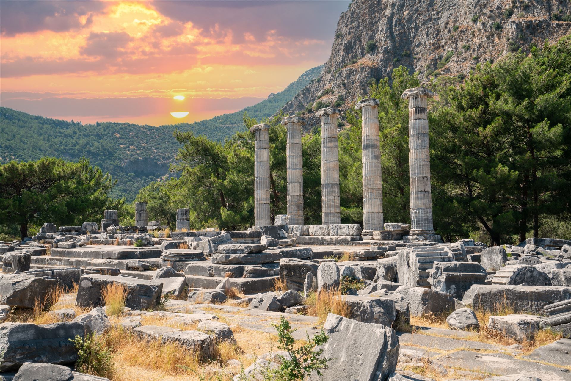 antike Stadt Priene