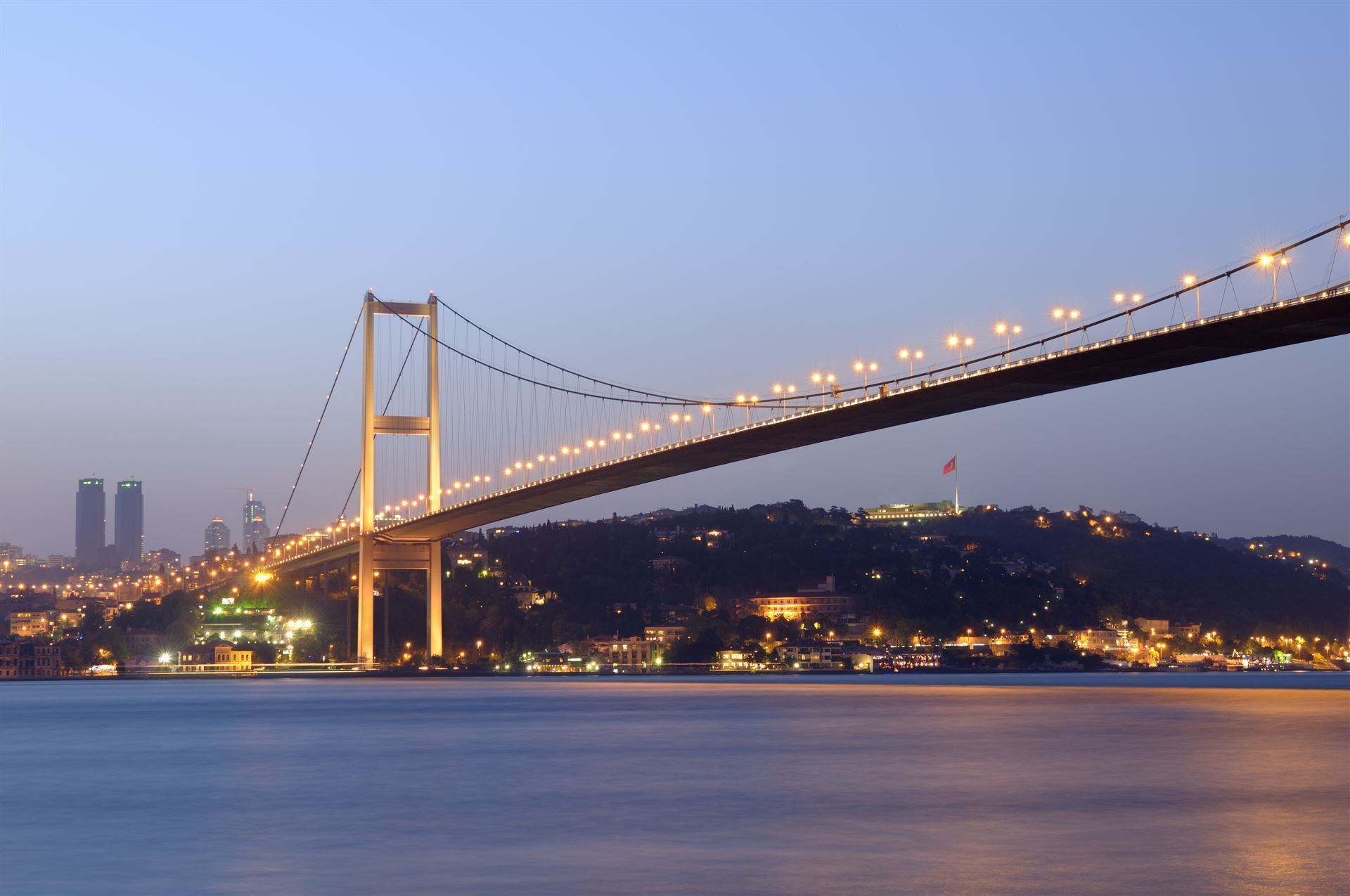 Türkei Istanbul Bosporus Brücke