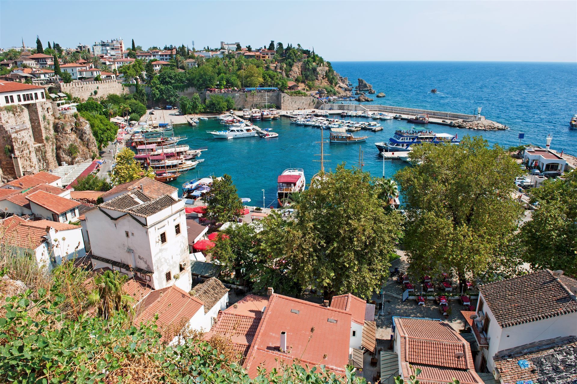 Antalya Hafenblick