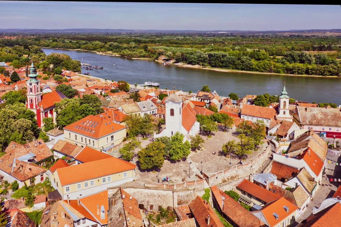 Umgebung Budapest_Stadt Szentendre_Stadtzentrumansicht