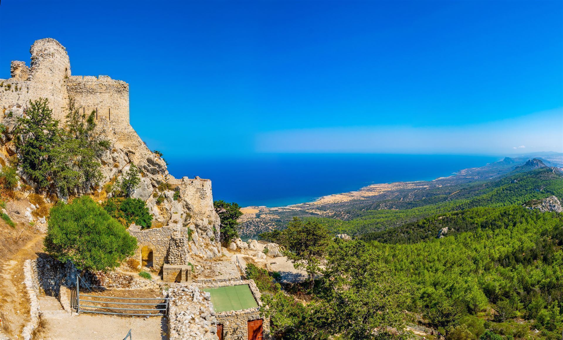 Ruinen von Kantara Burg