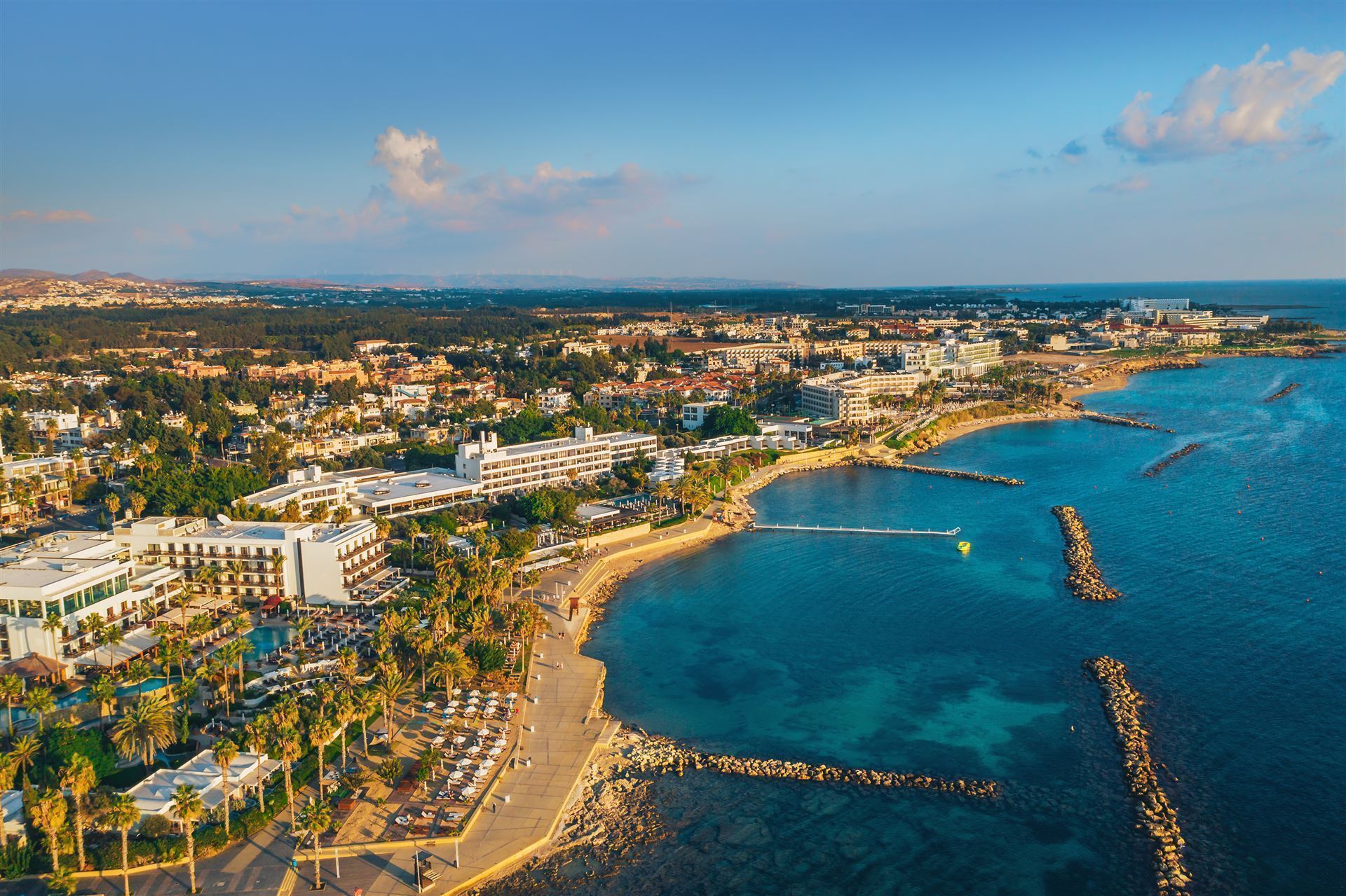 Blick auf Paphos