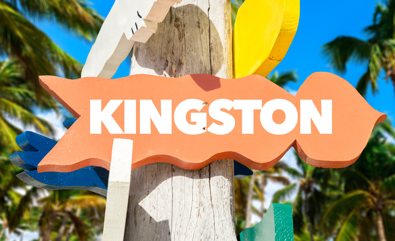 Aufschrift Kingston
