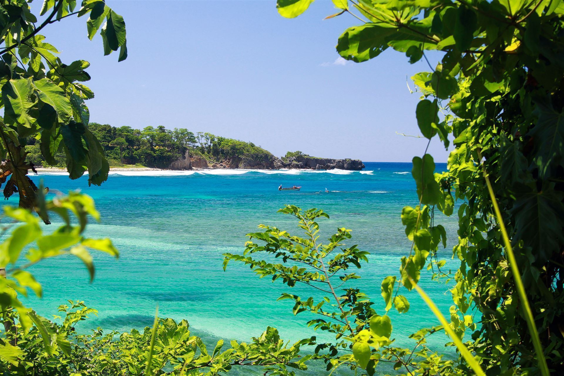 weißer Strand in Port Antonio