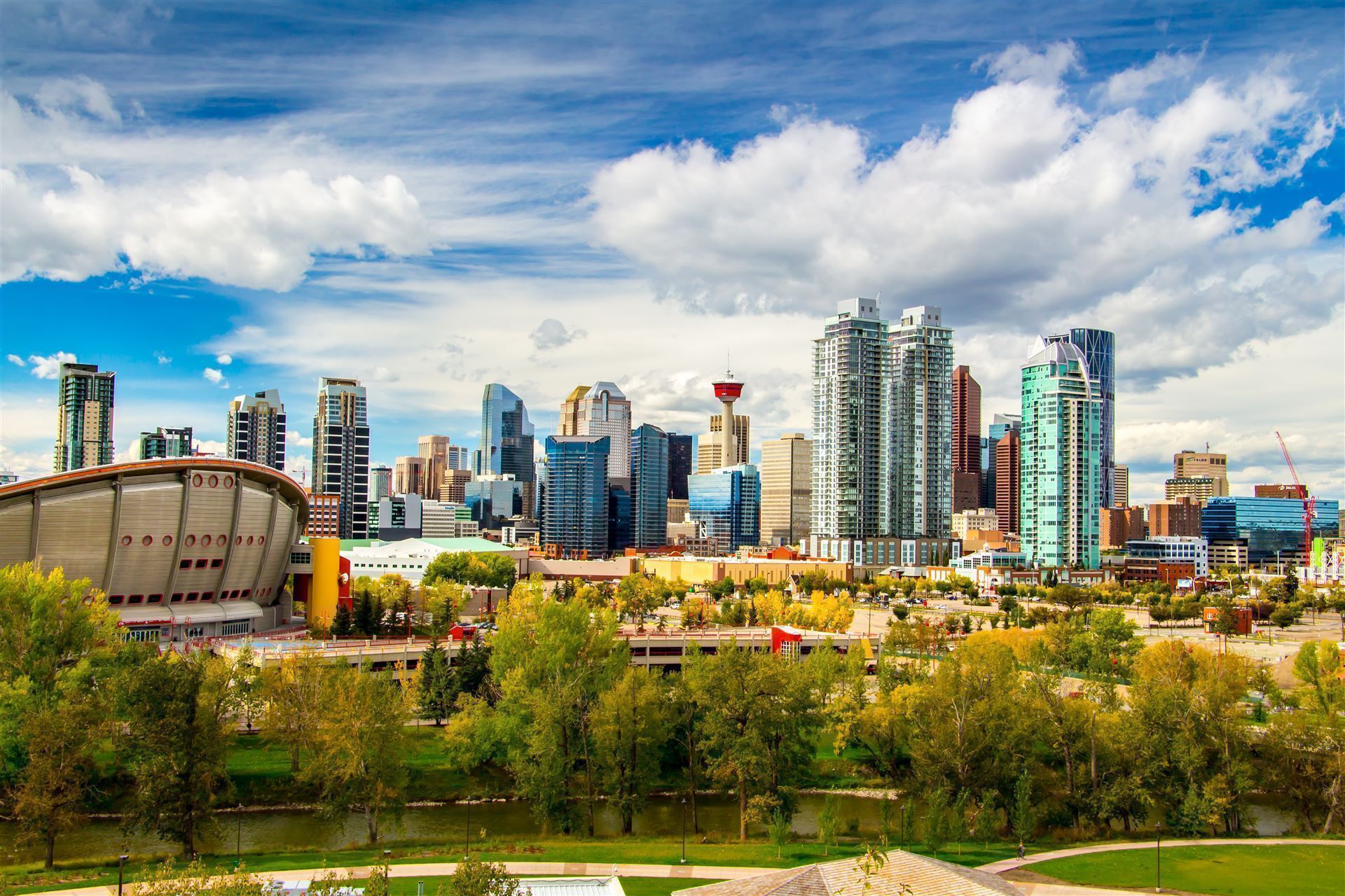 Skyline von Calgary