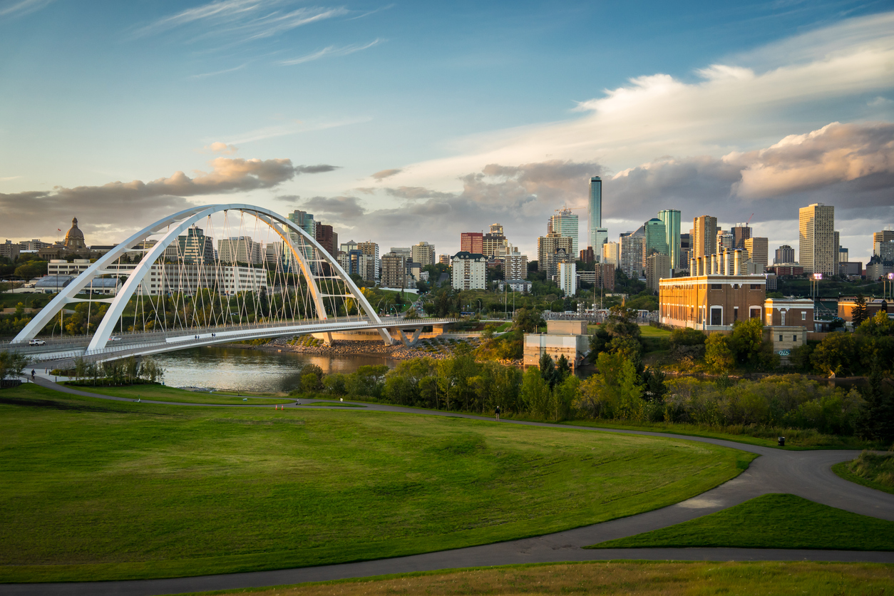 Walterdale Hängebrücke