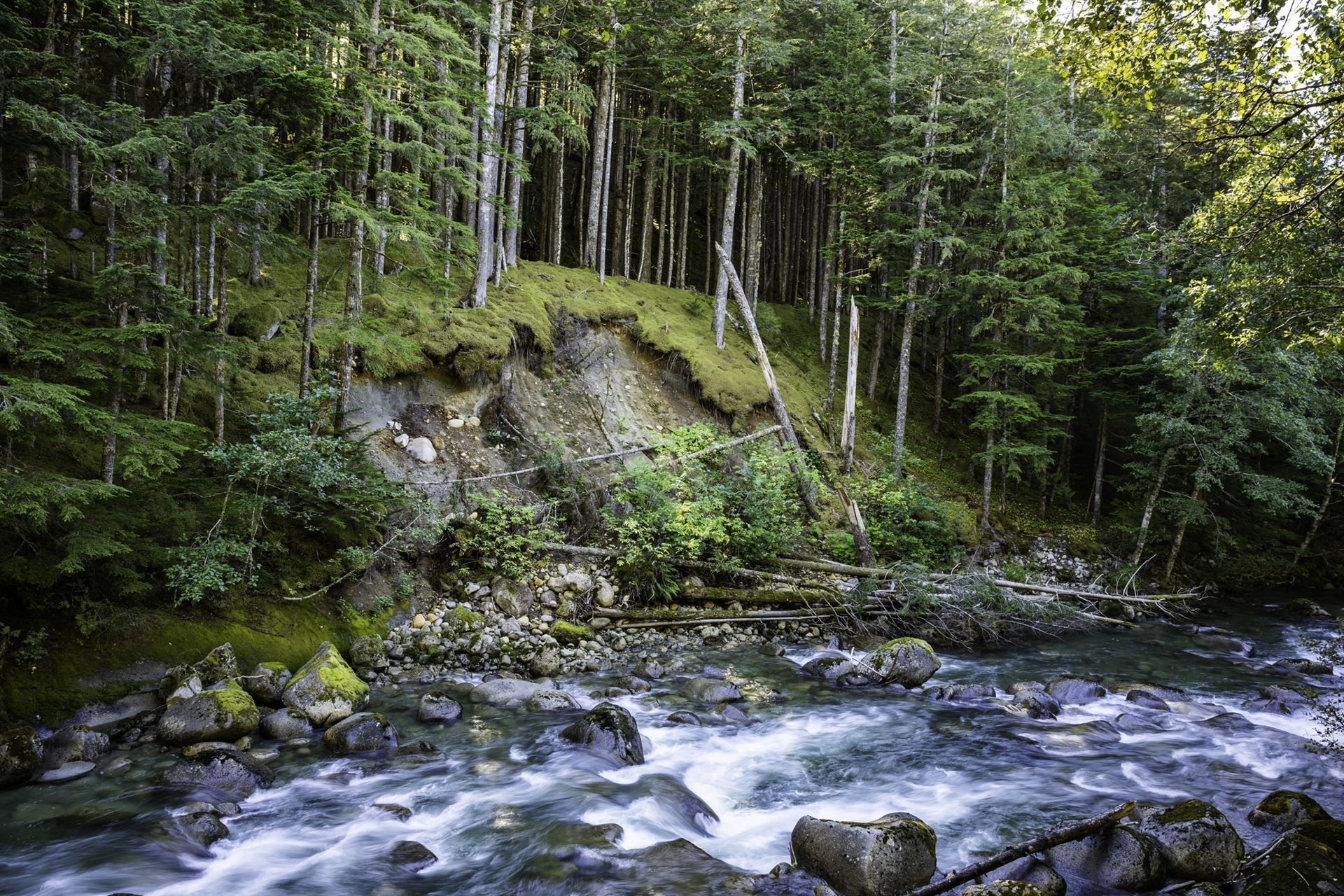 Clayton Falls Creek bei Bella Coola