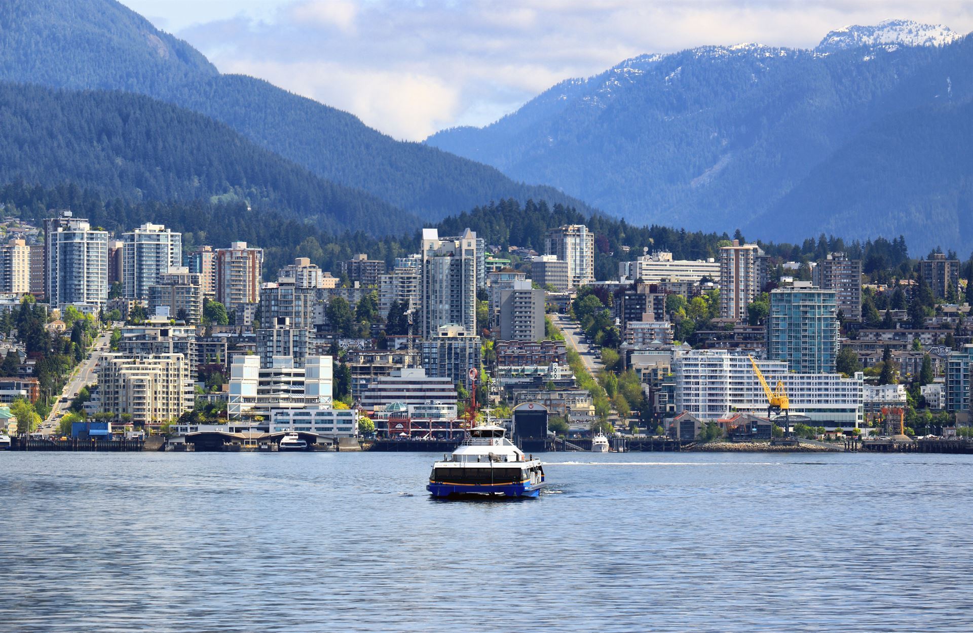 Mit der Fähre nach North Vancouver