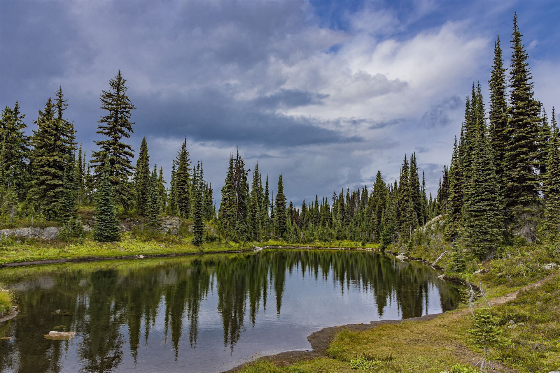 Bergsee im Mount Revelstoke Nationalpark